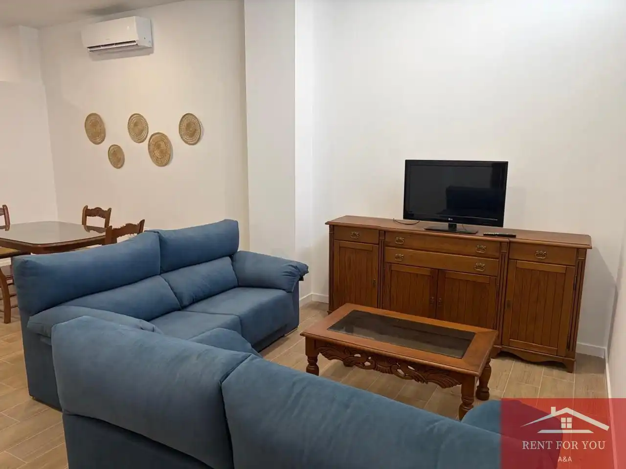 Sala de estar de Estudio de alquiler en Alhaurín El Grande con Aire acondicionado y Amueblado