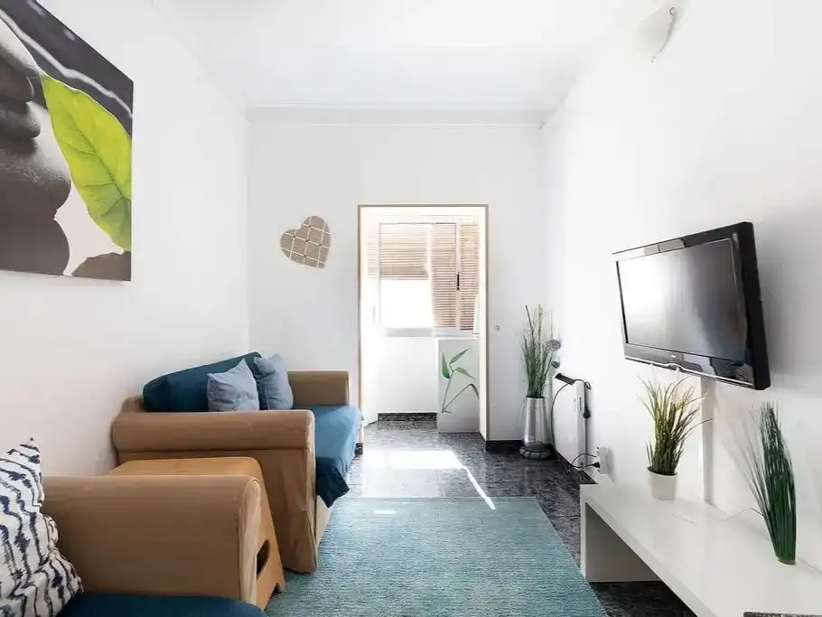 Sala d'estar de Apartament per a compartir en San Vicente del Raspeig / Sant Vicent del Raspeig amb Aire condicionat i Moblat