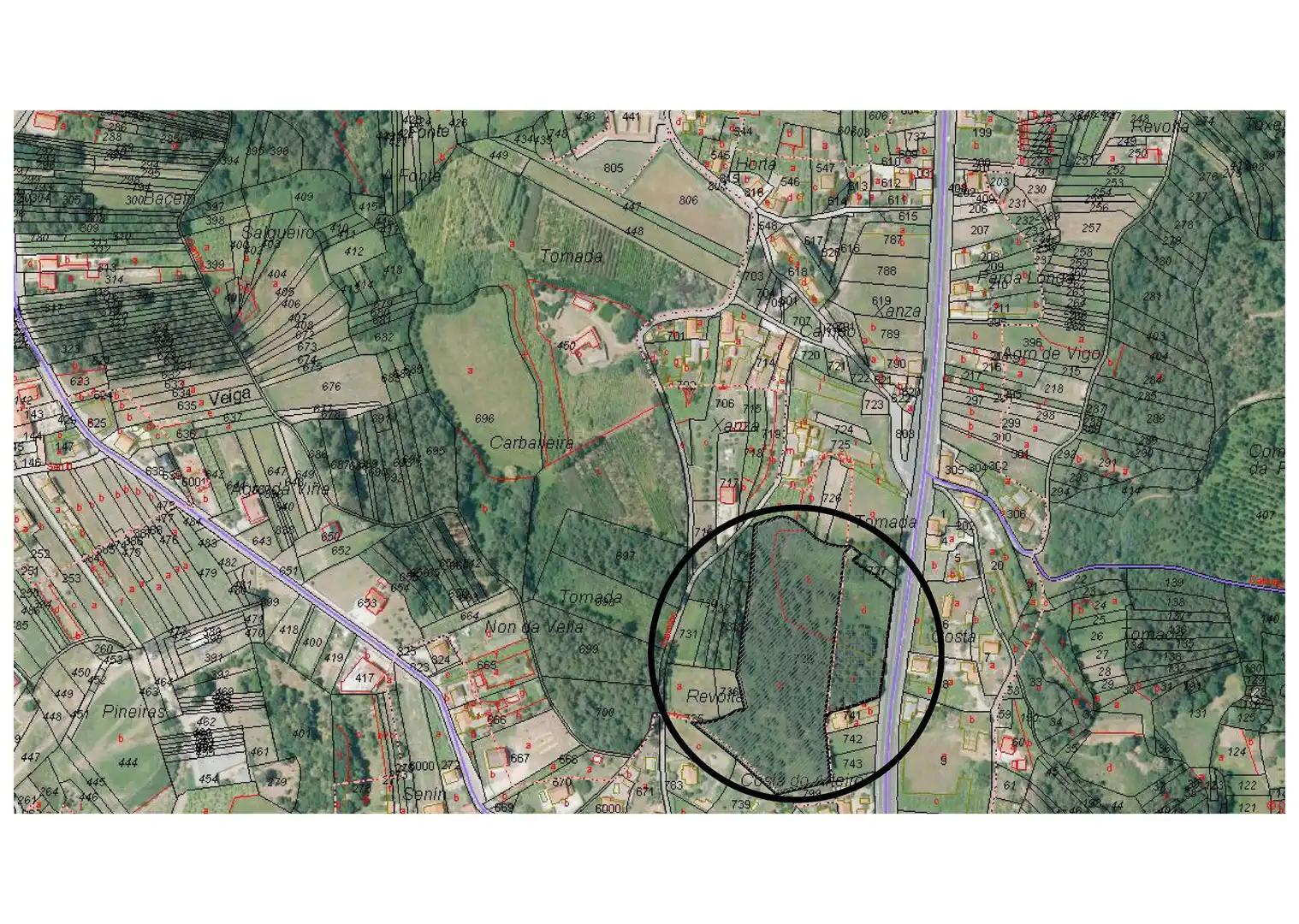 Terreny residencial en venda a Valga