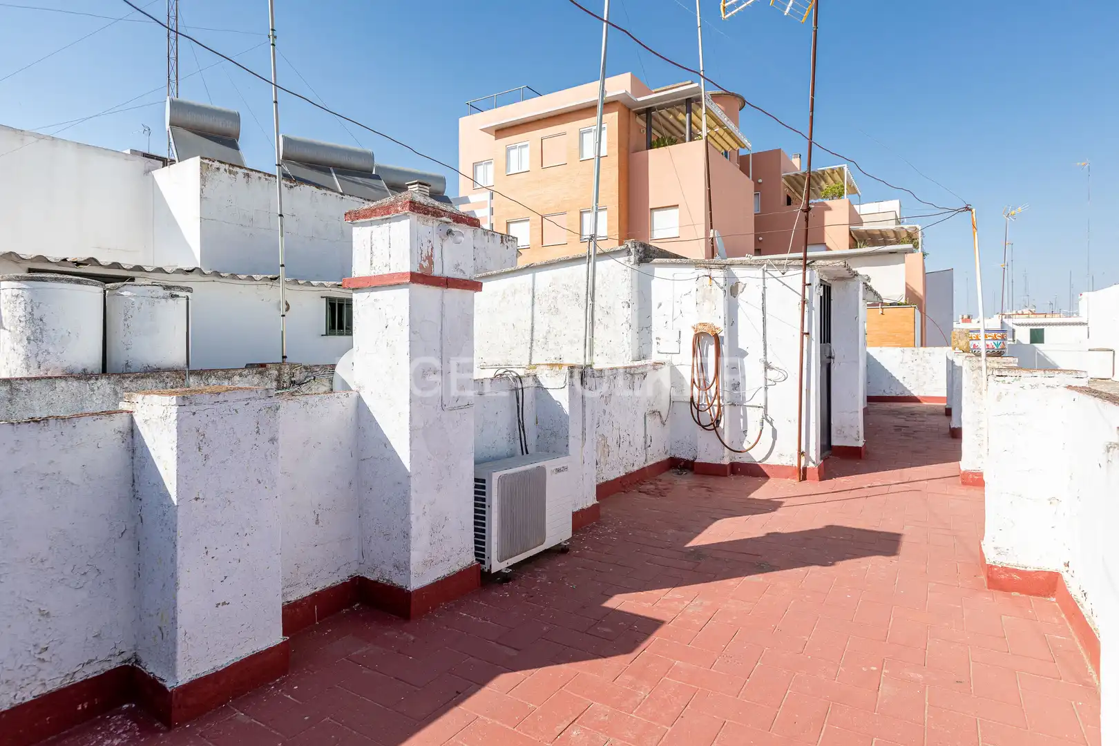 Exterior view of Houses for sale in Sevilla  with Heating, Terrace and Balcony