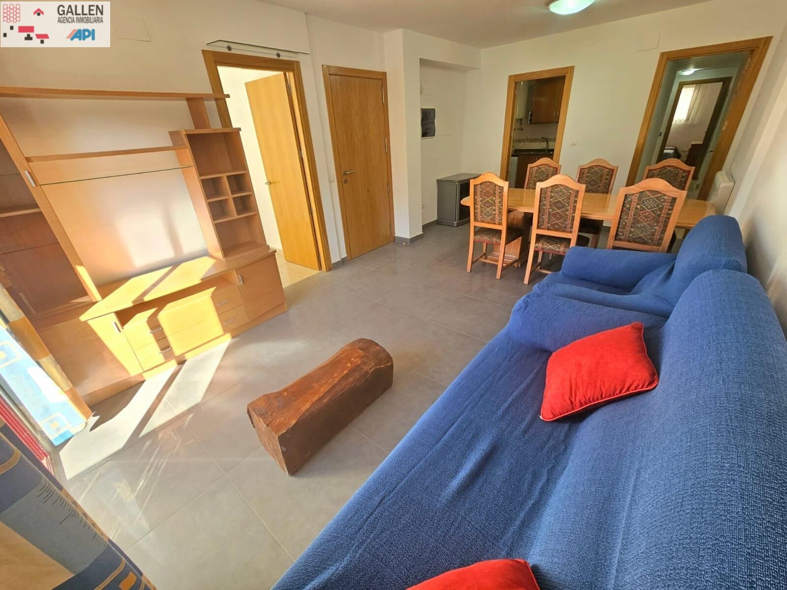 Wohnzimmer von Wohnung miete in Vilafamés mit Möbliert und Balkon