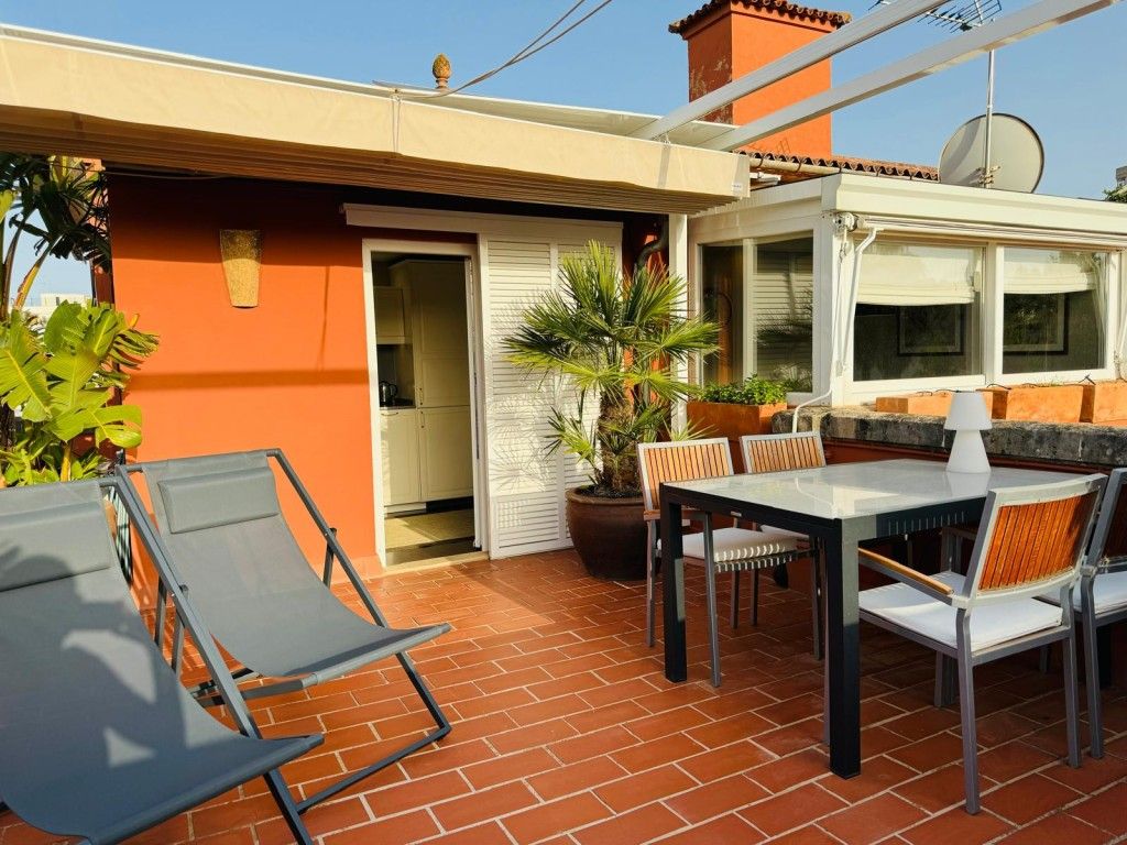 Terrace of Attic to rent in  Palma de Mallorca  with Air Conditioner, Terrace and Furnished