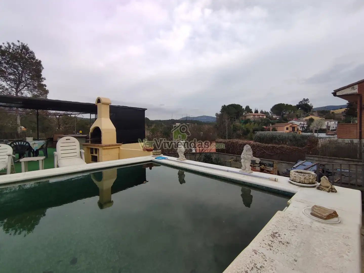 Piscina de Casa o xalet en venda en Vacarisses amb Aire condicionat, Calefacció i Jardí privat