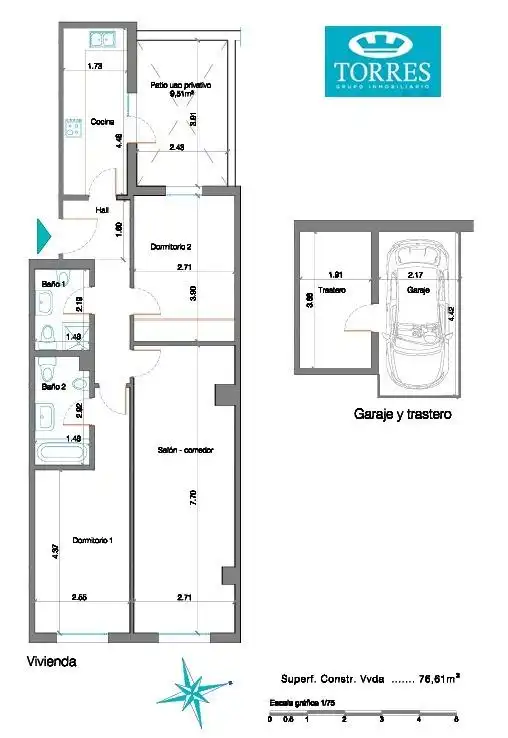 Flat for sale in Málaga  with Air Conditioner, Heating and Storage room