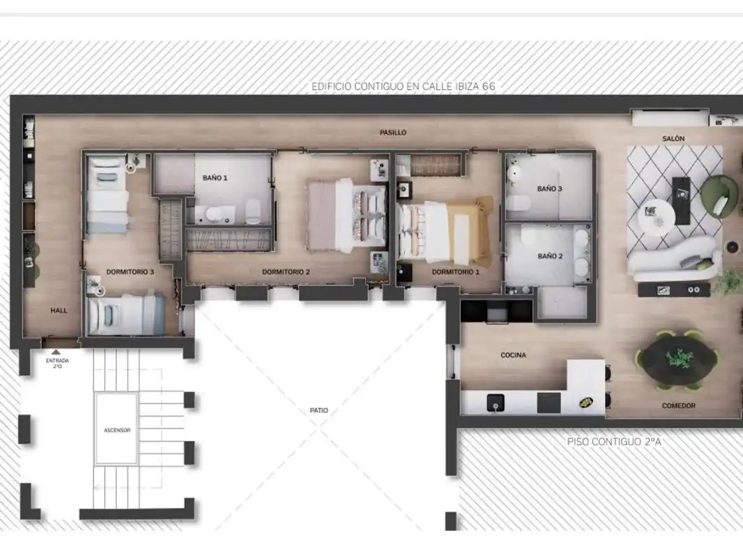 Piso en venta en Madrid con Aire acondicionado, Calefacción y Amueblado