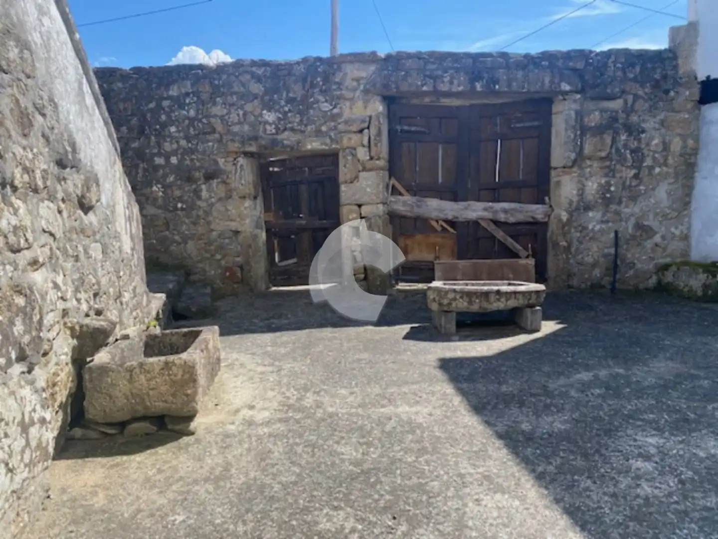 Vista exterior de Casa o chalet en venta en Entrimo con Jardín privado