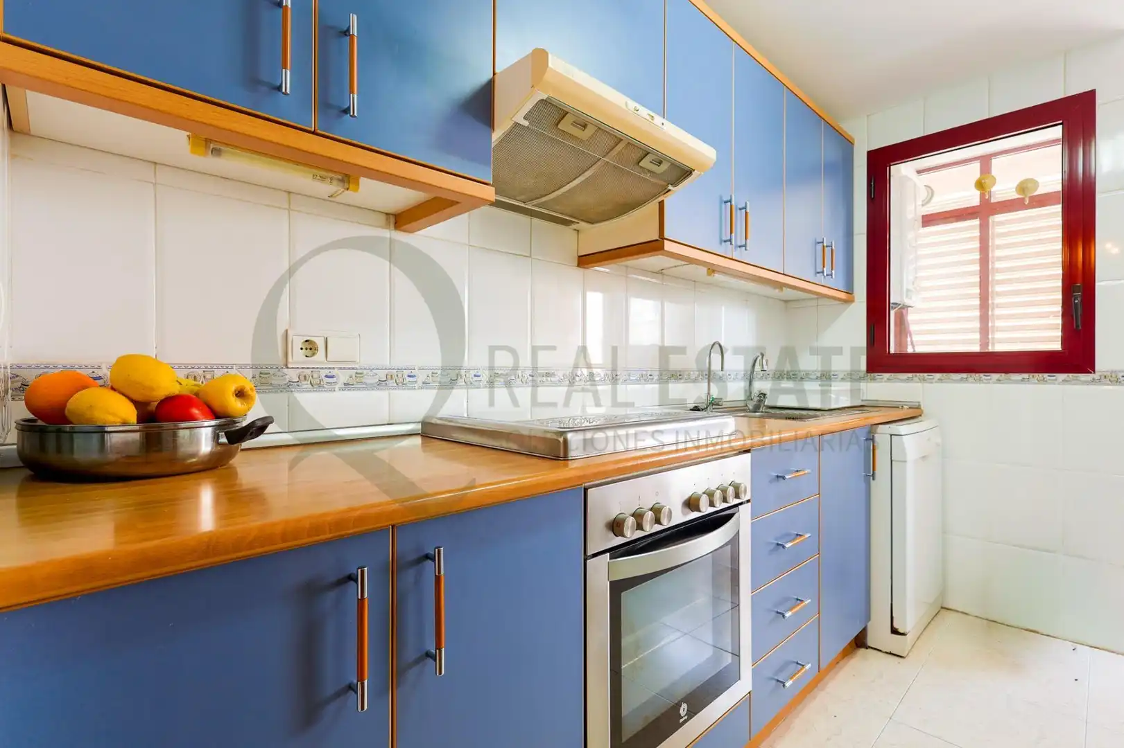 Cocina de Piso en venta en Alicante / Alacant con Aire acondicionado, Calefacción y Terraza