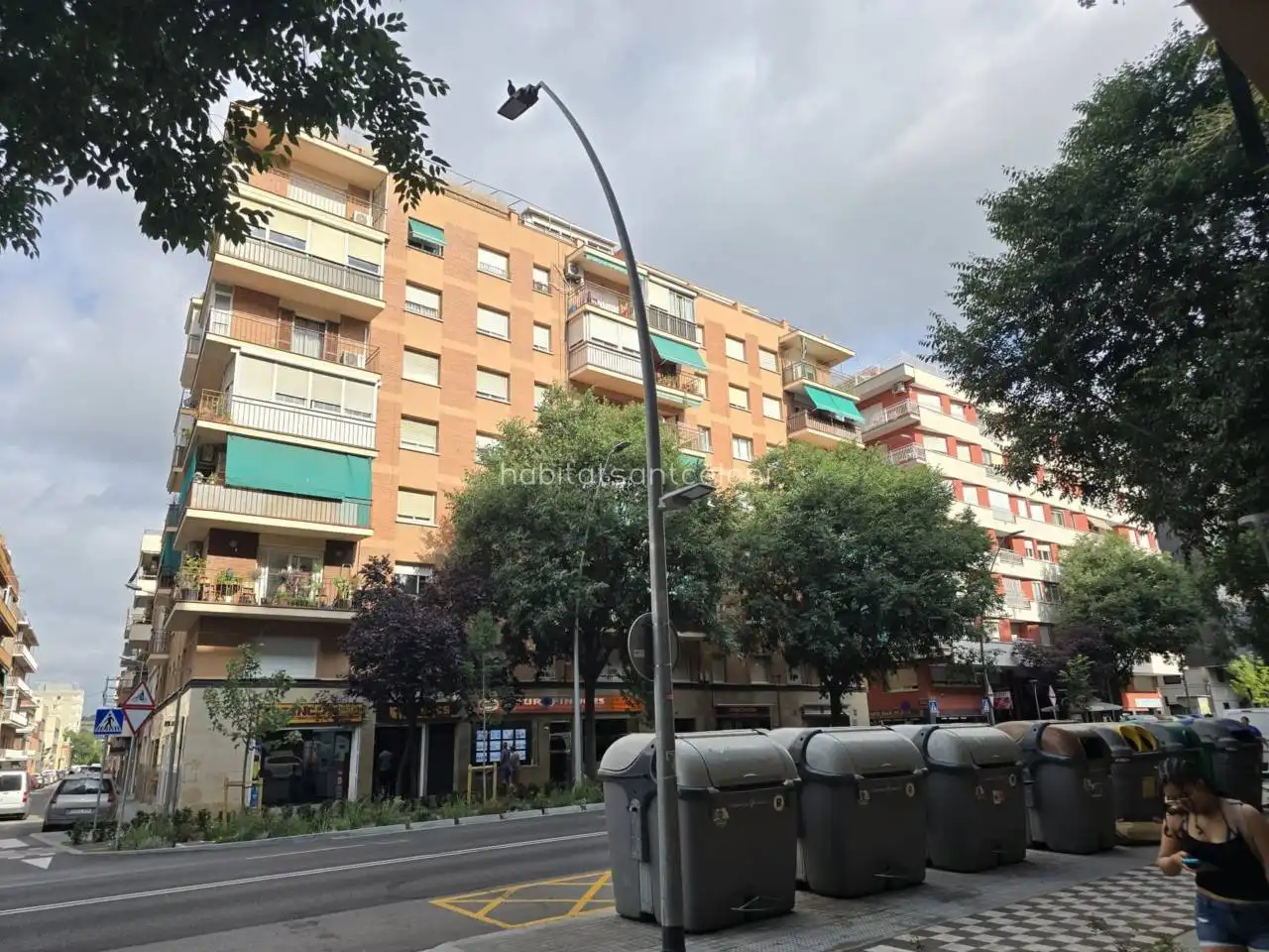 Vista exterior de Ático en venta en Granollers con Terraza