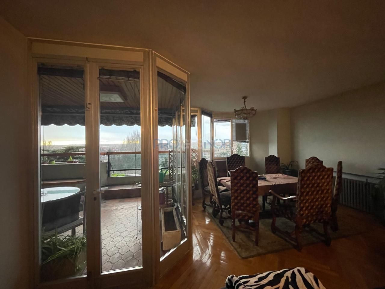 Dining room of Flat for sale in León Capital   with Heating, Terrace and Furnished