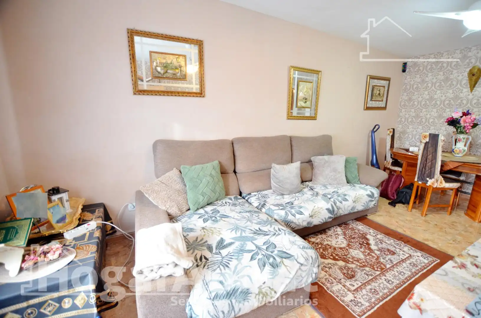 Living room of Flat for sale in Alicante / Alacant  with Air Conditioner, Private garden and Storage room