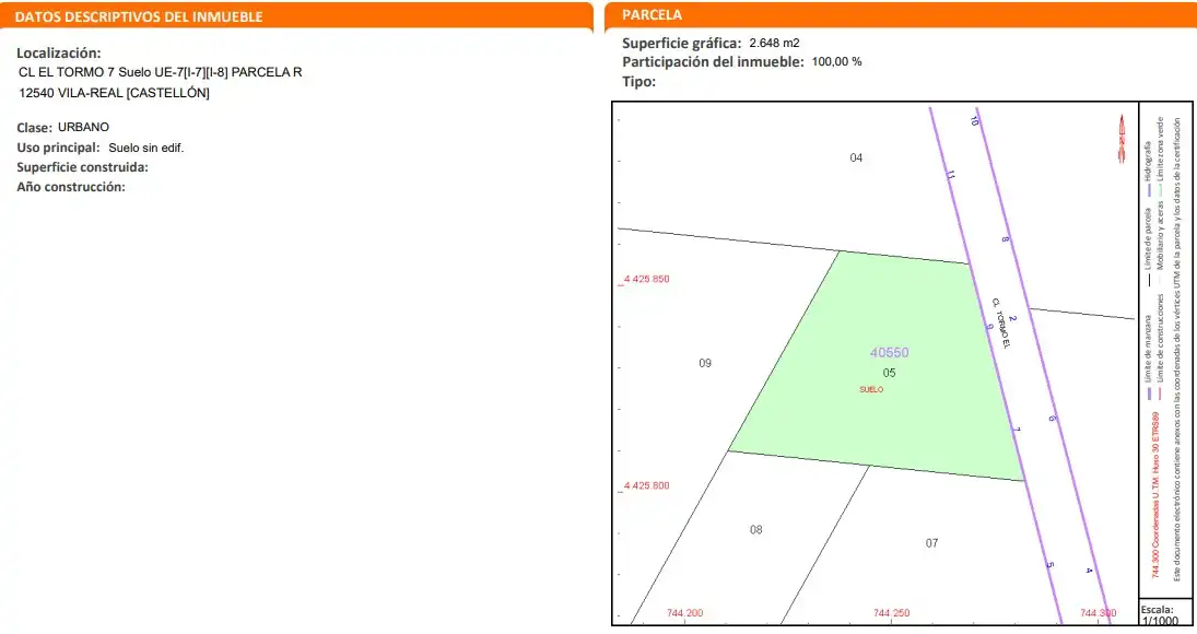 Industrial land for sale in Travessia del Cuquello 72, imagen 4