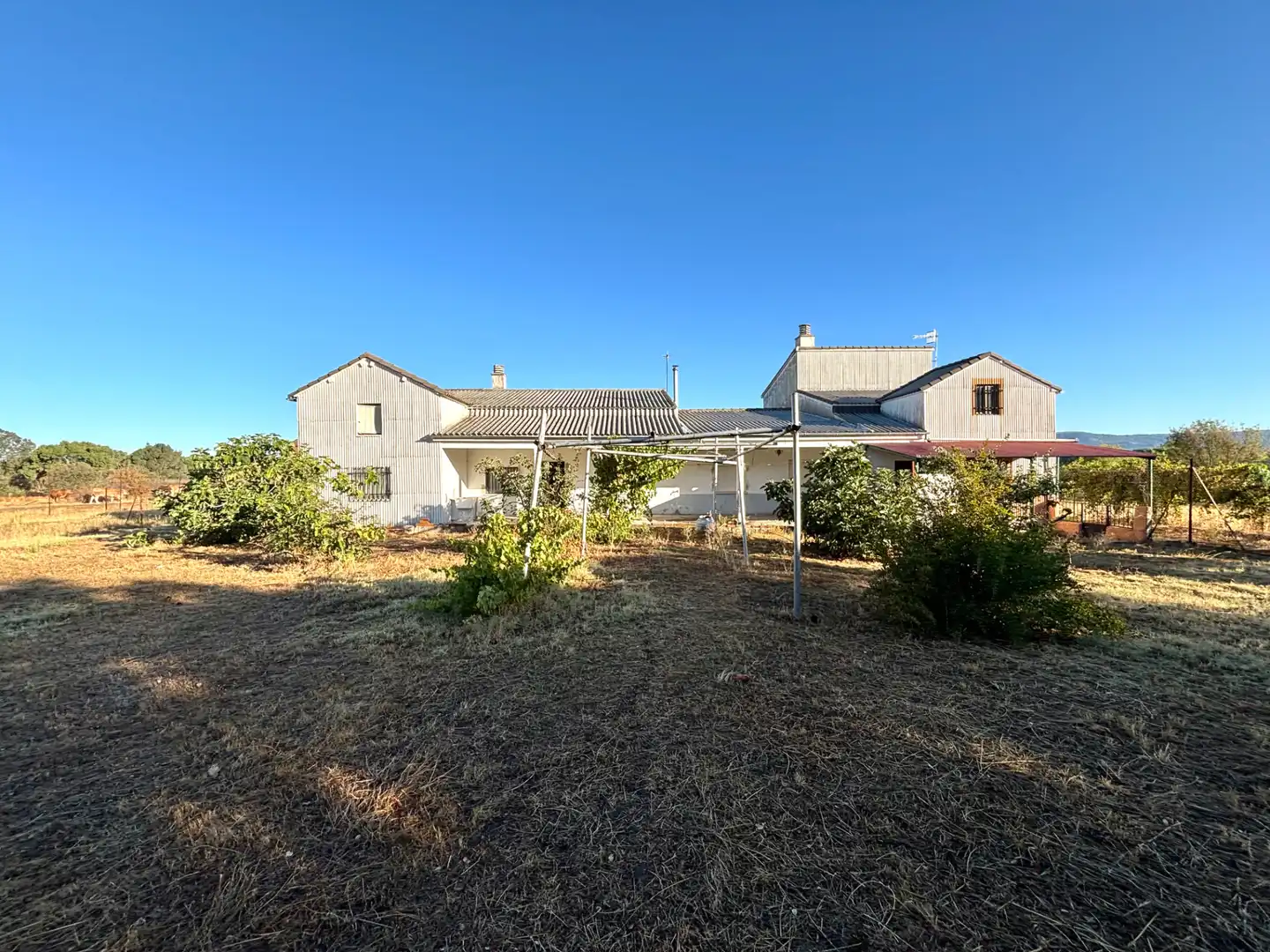 Vista exterior de Casa o xalet en venda en Zarza de Granadilla