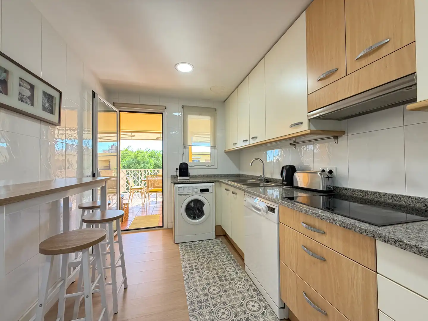 Cuina de Apartament en venda en Roses amb Aire condicionat, Calefacció i Parquet