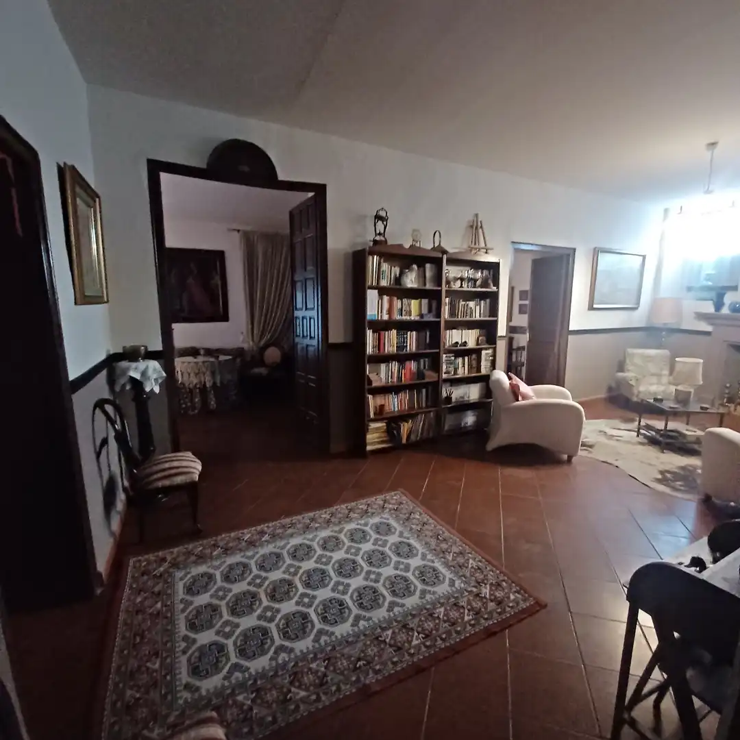 Sala de estar de Finca rústica en venta en Villanueva del Rosario con Jardín privado, Terraza y Trastero