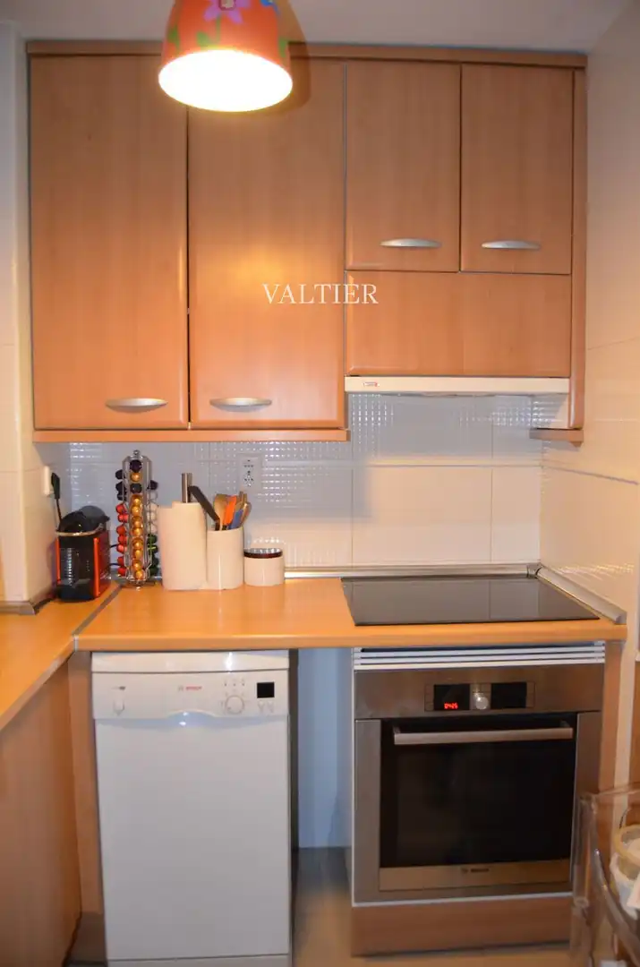 Cocina de Piso de alquiler en Madrid con Aire acondicionado