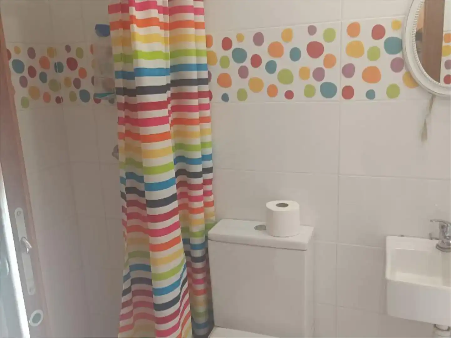 Bany de Casa o xalet de lloguer en Gandia amb Aire condicionat i Piscina