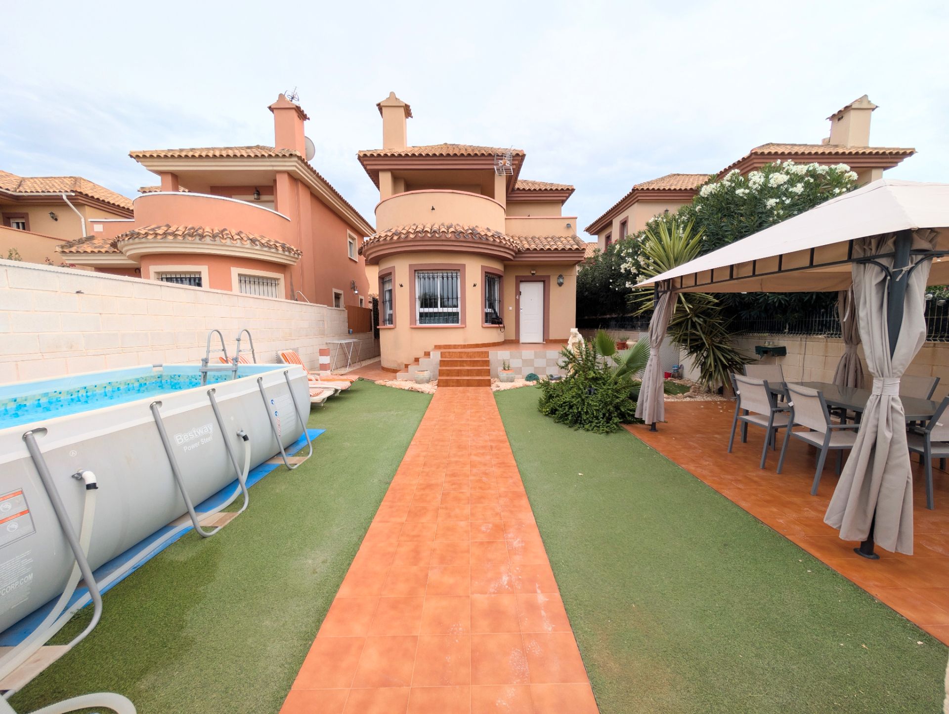 Exterior view of House or chalet for sale in Cartagena  with Air Conditioner, Private garden and Terrace