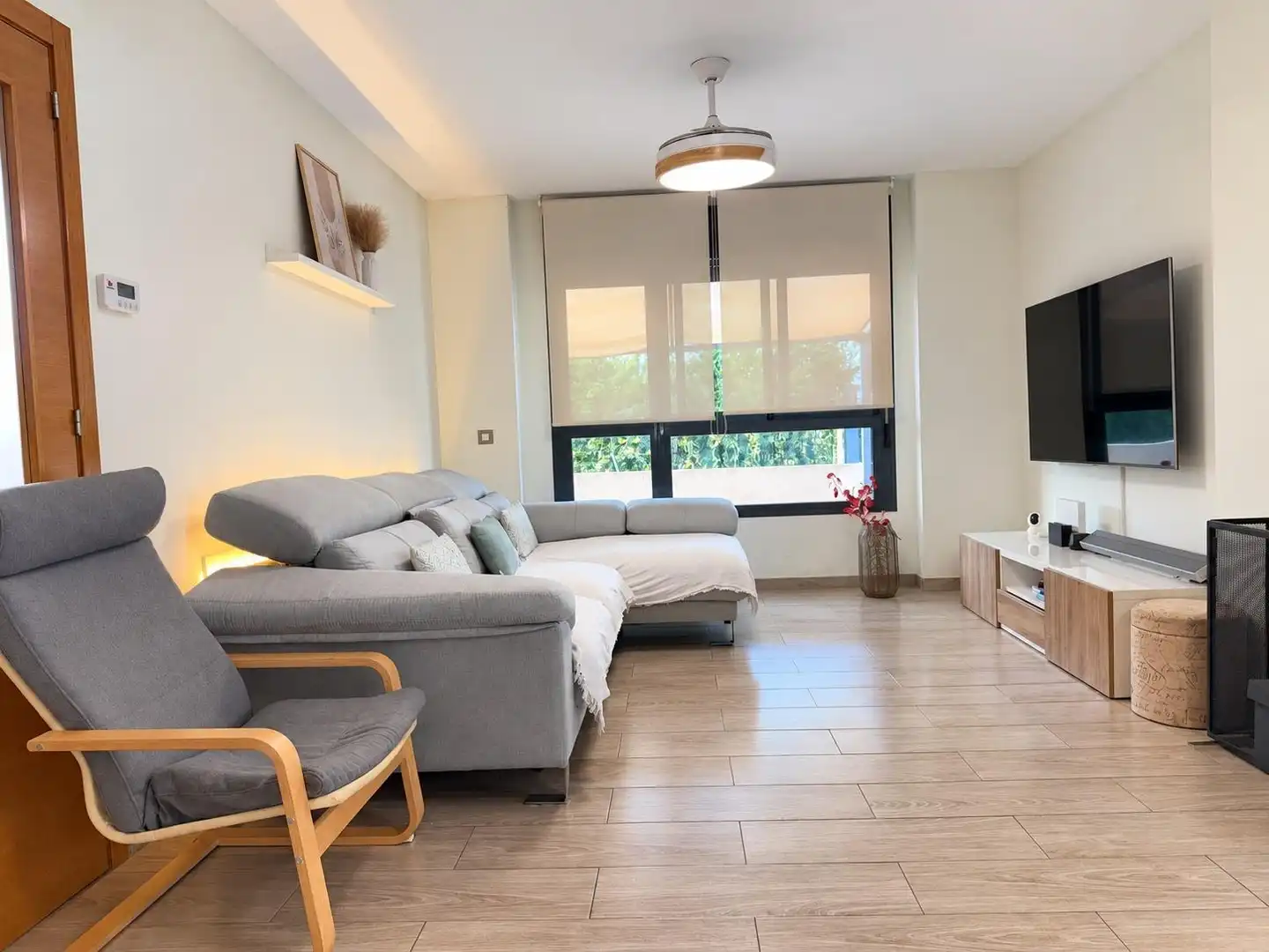 Sala de estar de Casa o chalet en venta en Molina de Segura con Aire acondicionado, Jardín privado y Balcón