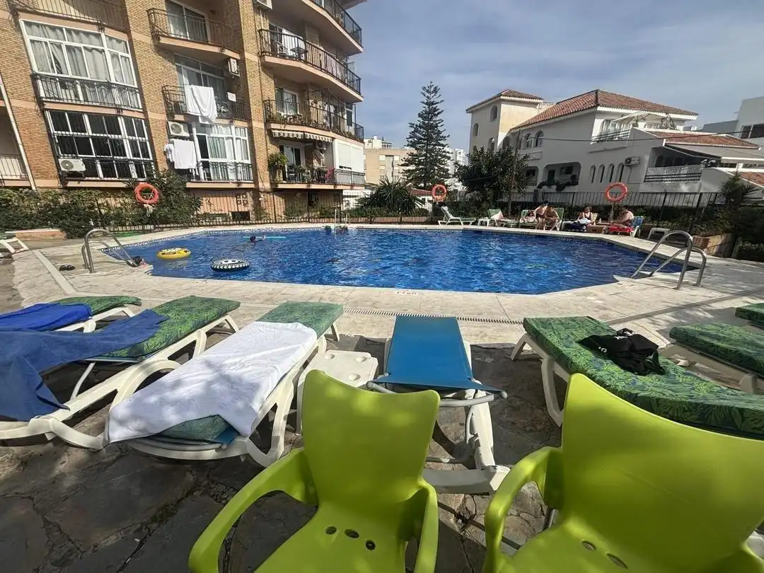 Swimming pool of Study for sale in Benalmádena  with Terrace, Furnished and Balcony