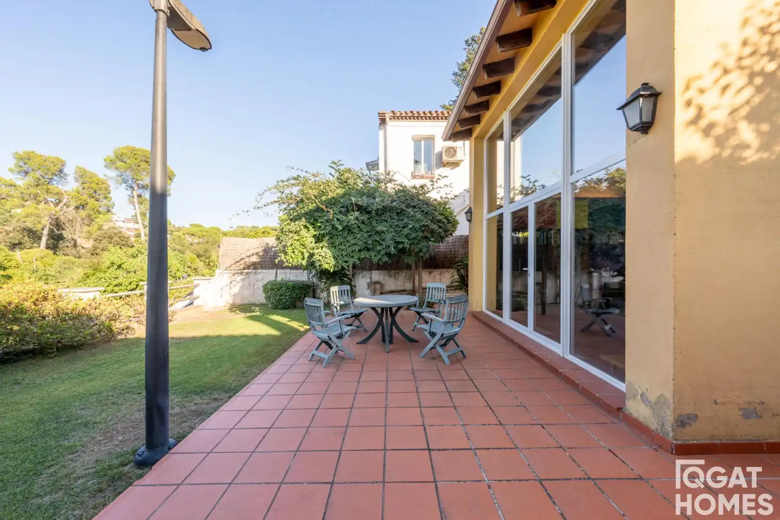 Terrassa de Casa o xalet en venda en Sant Cugat del Vallès amb Aire condicionat, Calefacció i Terrassa