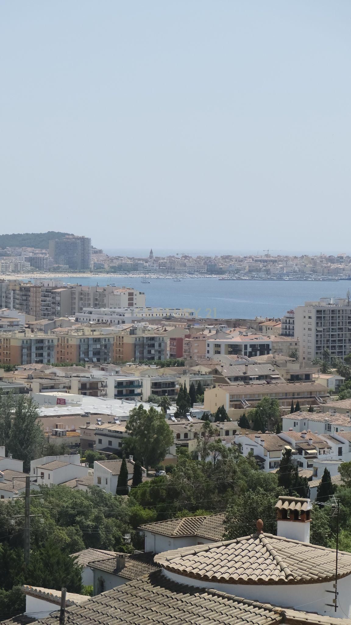 Vista exterior de Casa o chalet en venta en Calonge i Sant Antoni con Aire acondicionado, Jardín privado y Piscina