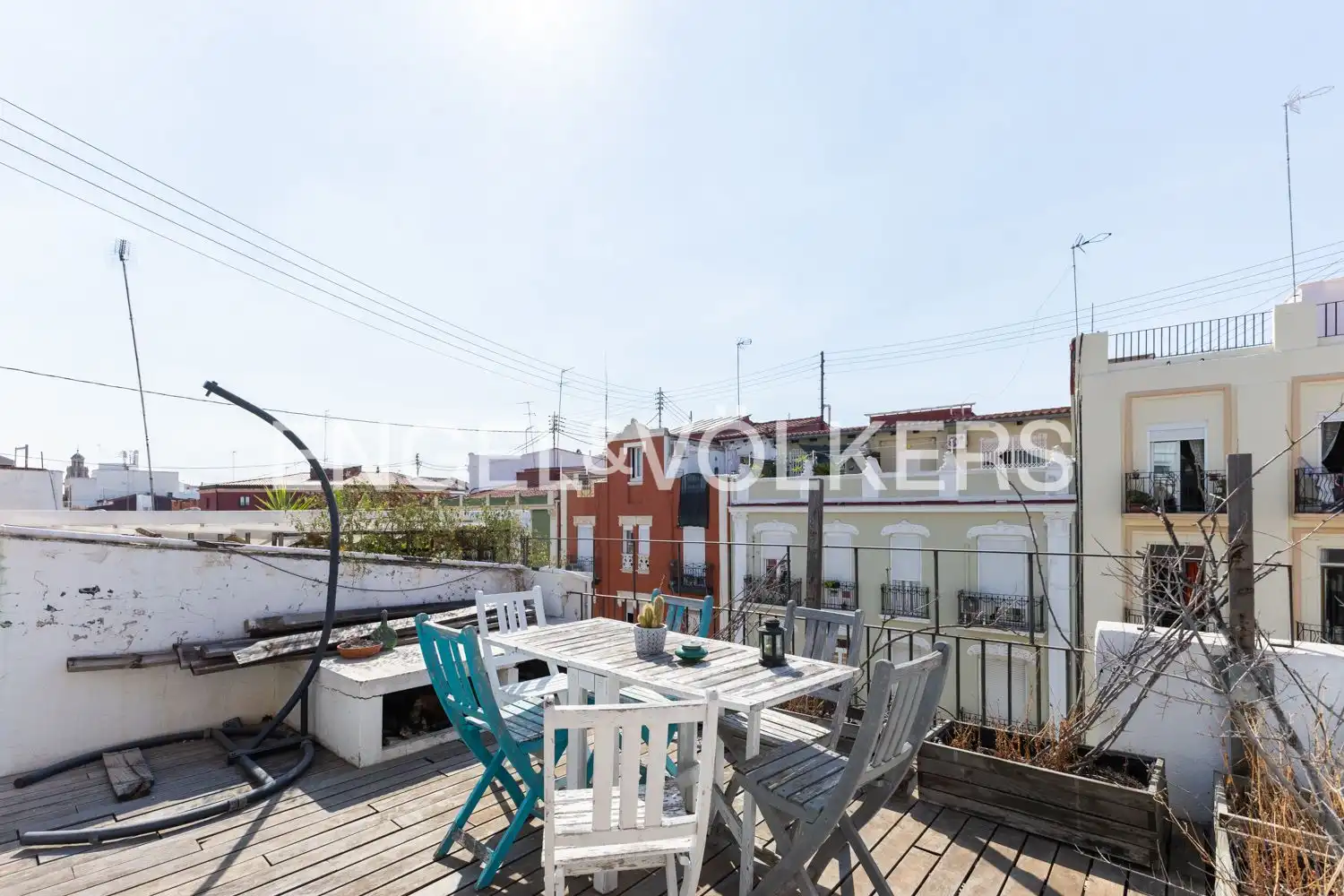 Terrasse von Dachboden zum Verkauf in Valencia mit Heizung und Balkon