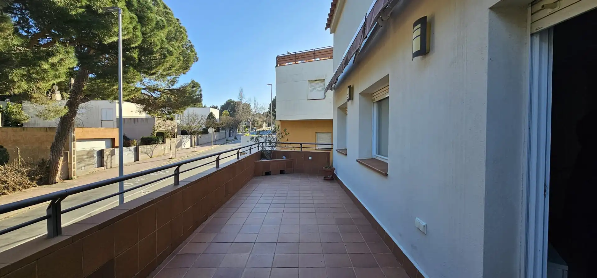 Außenansicht von Maisonette zur Miete in Palamós mit Klimaanlage, Terrasse und Möbliert