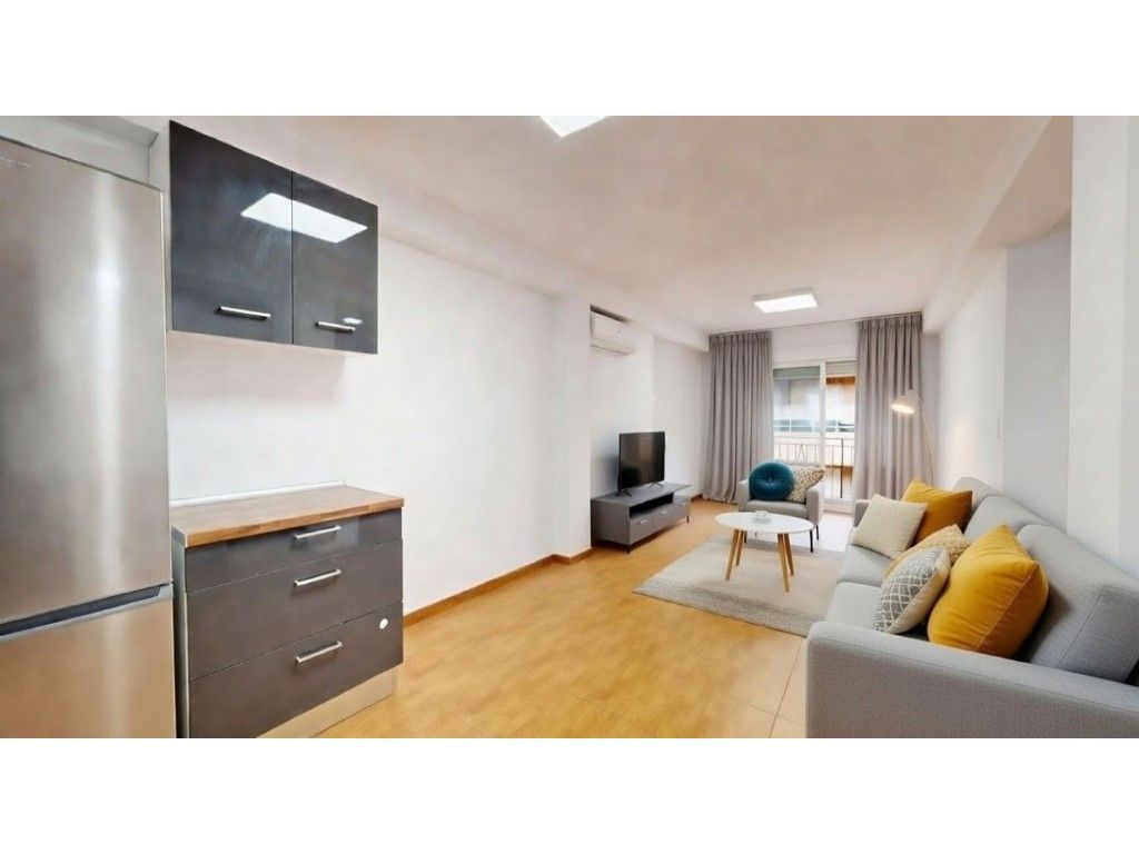 Living room of Flat for sale in Xirivella  with Oven, Washing machine and Balcony
