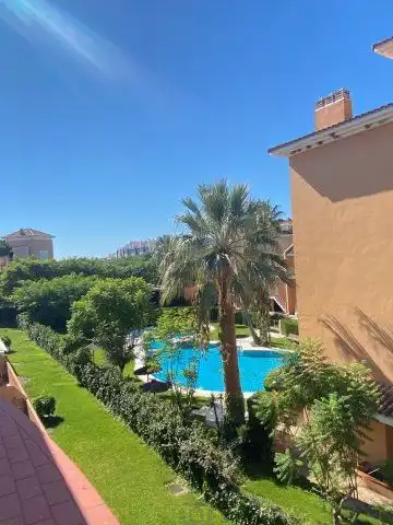 Garden of Apartments for rent in Islantilla  with Air Conditioner and Terrace