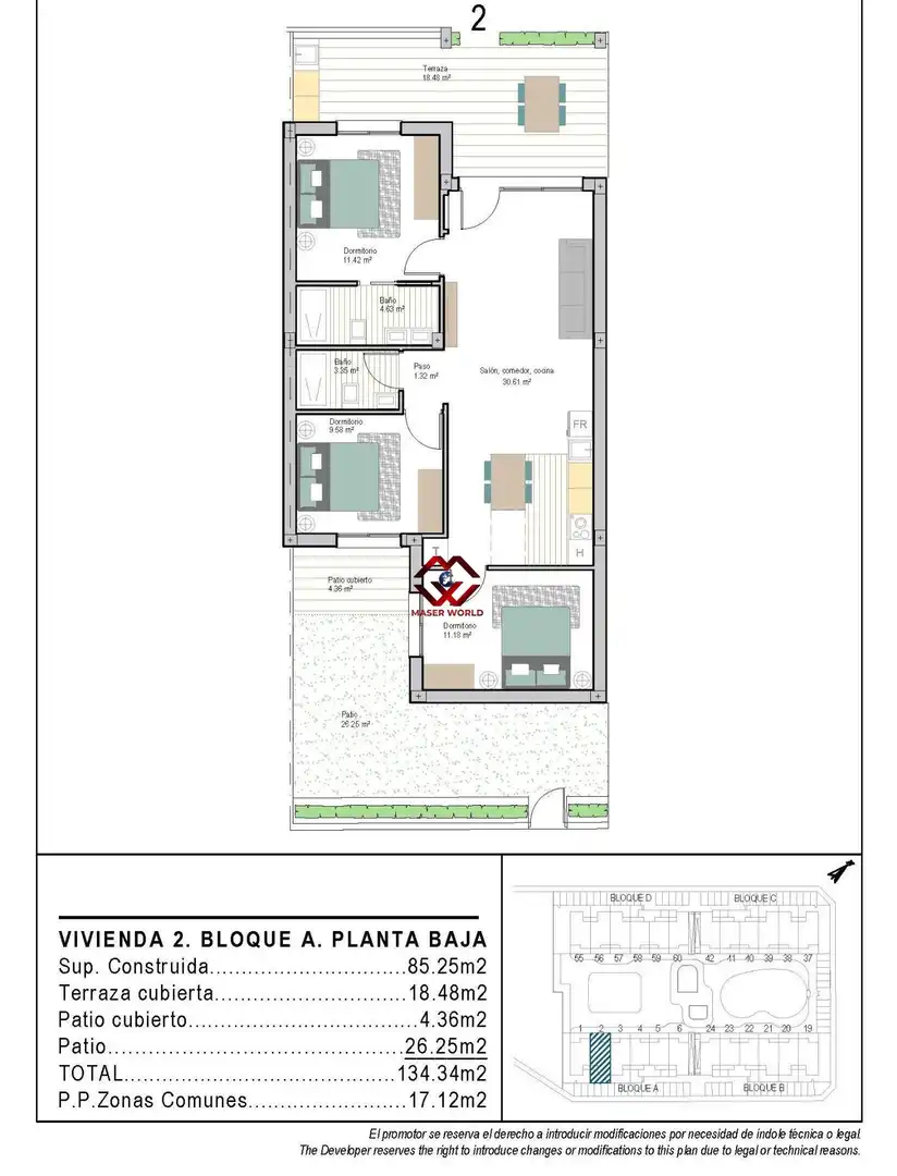 Habitatge amb piscina en venda a San Cayetano, imagen 22