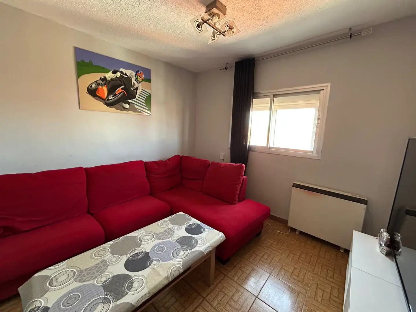 Sala d'estar de Pis en venda en Mejorada del Campo amb Aire condicionat