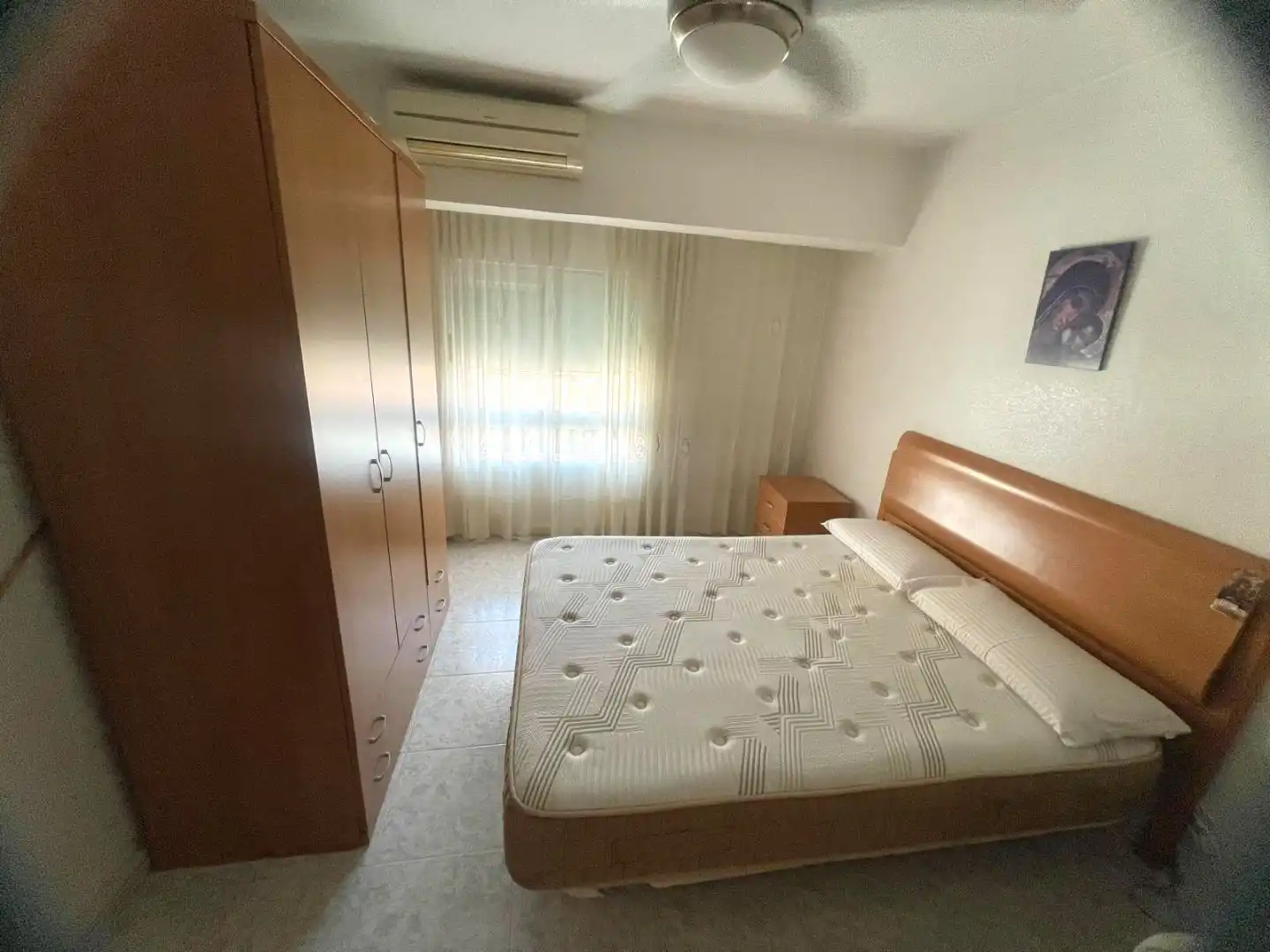 Bedroom of Flat for sale in  Murcia Capital  with Air Conditioner and Balcony