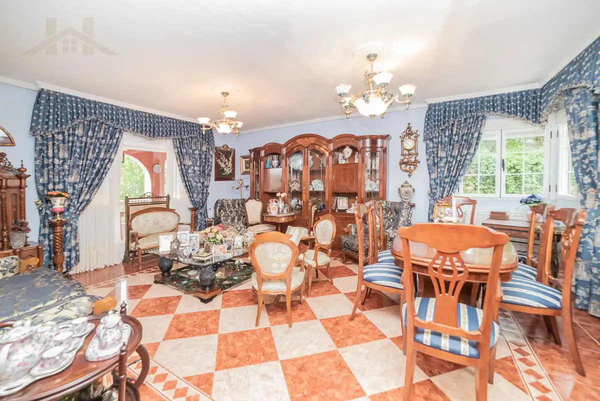 Dining room of Houses for sale in Arroyomolinos (Madrid)  with Air Conditioner, Heating and Private garden