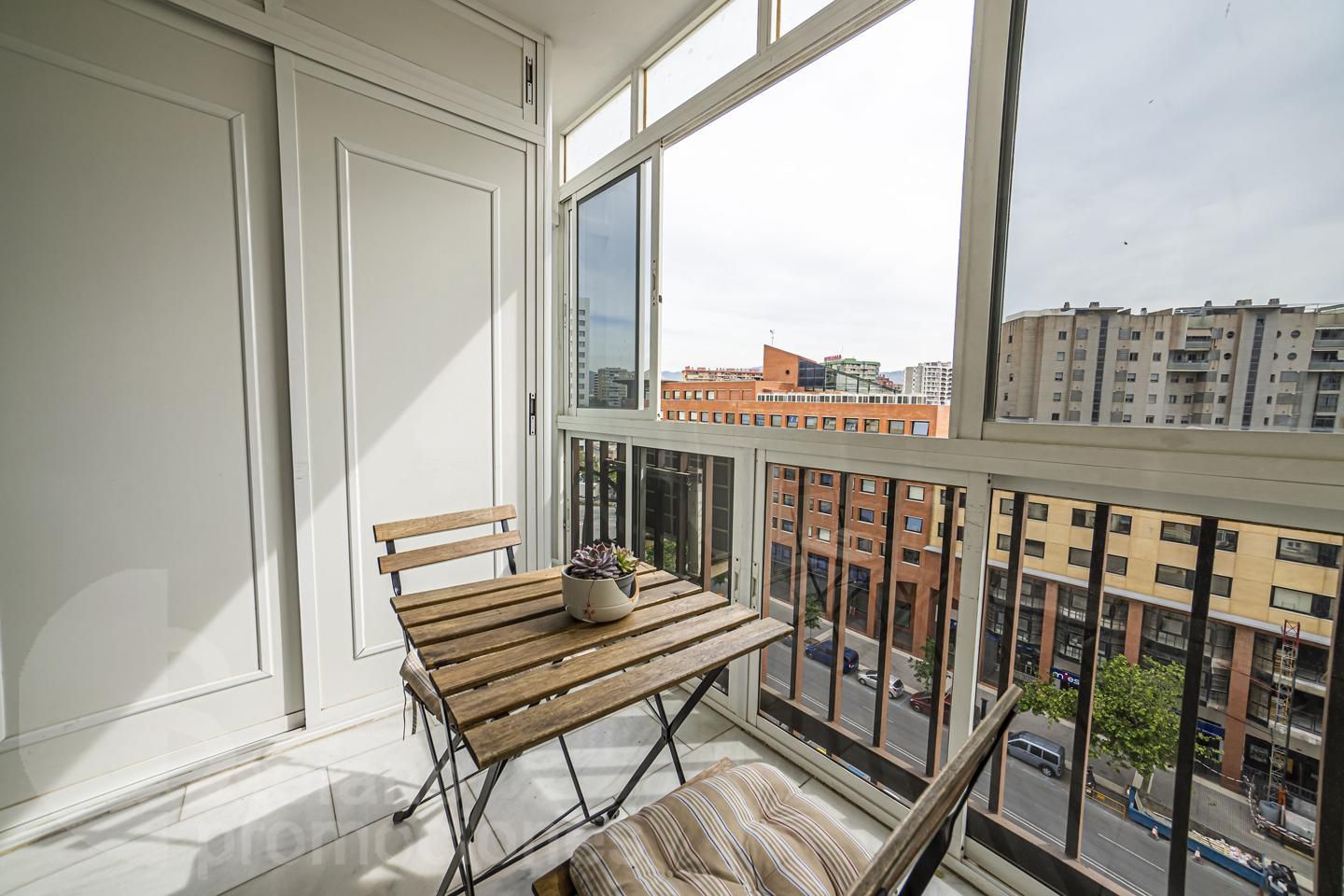 Terrassa de Pis de lloguer en Málaga Capital amb Aire condicionat i Terrassa