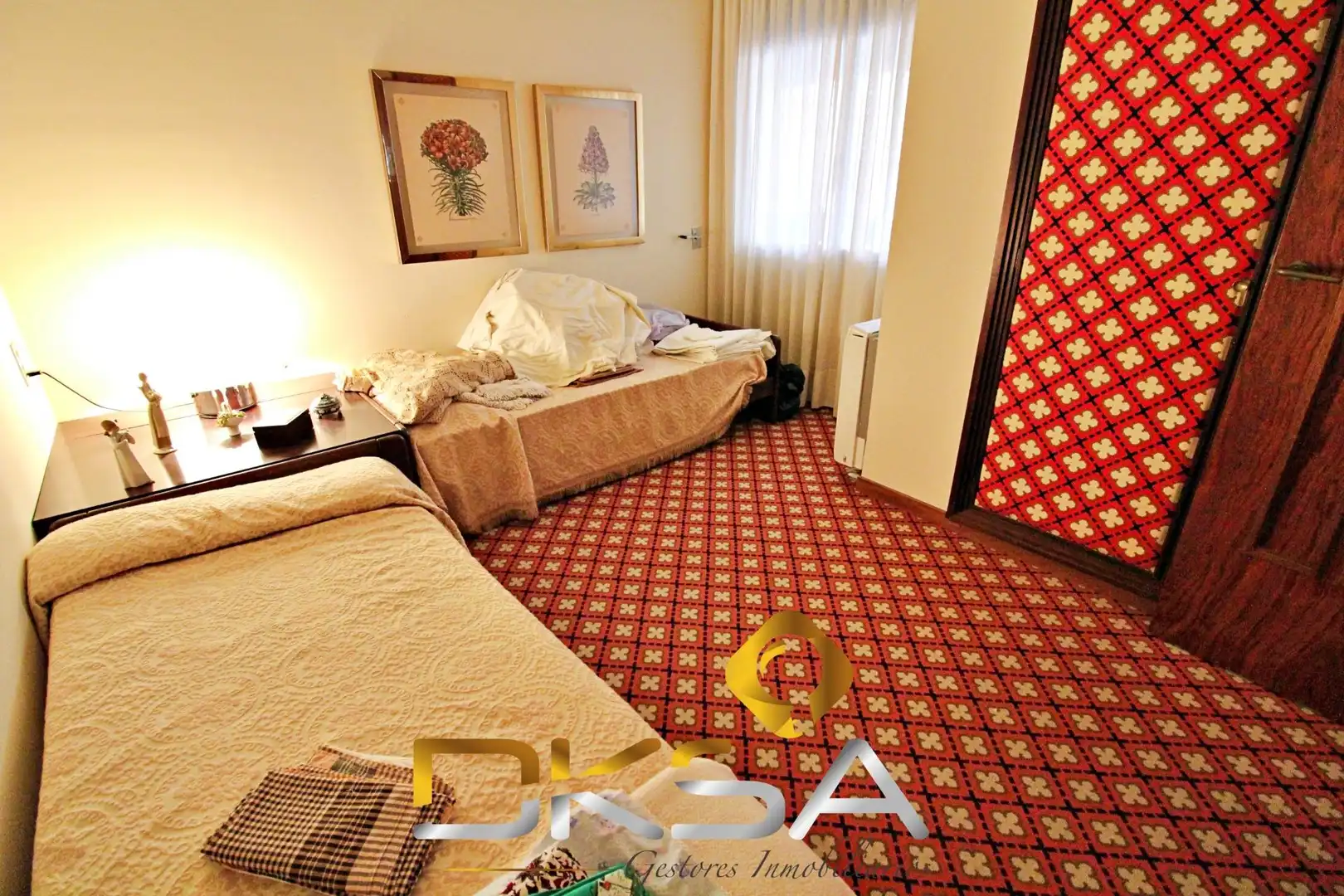 Schlafzimmer von Wohnung zum Verkauf in Vila-real mit Heizung, Terrasse und Möbliert