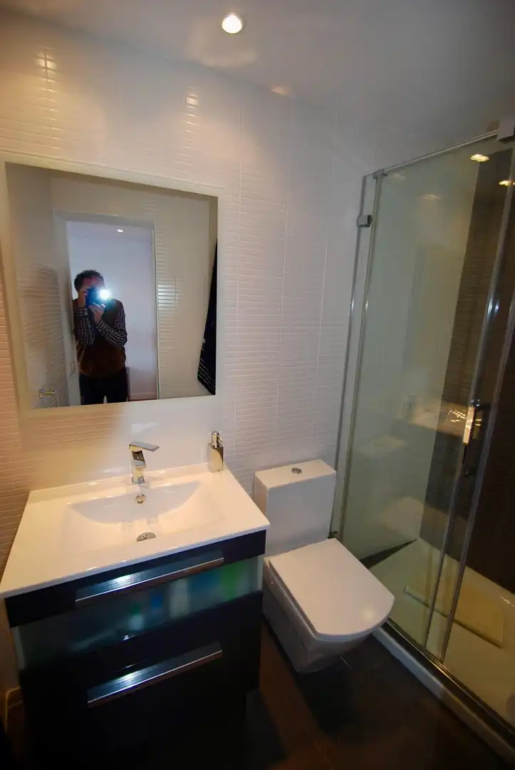 Bathroom of Apartments for rent in Andratx  with Air Conditioner, Heating and Parquet flooring