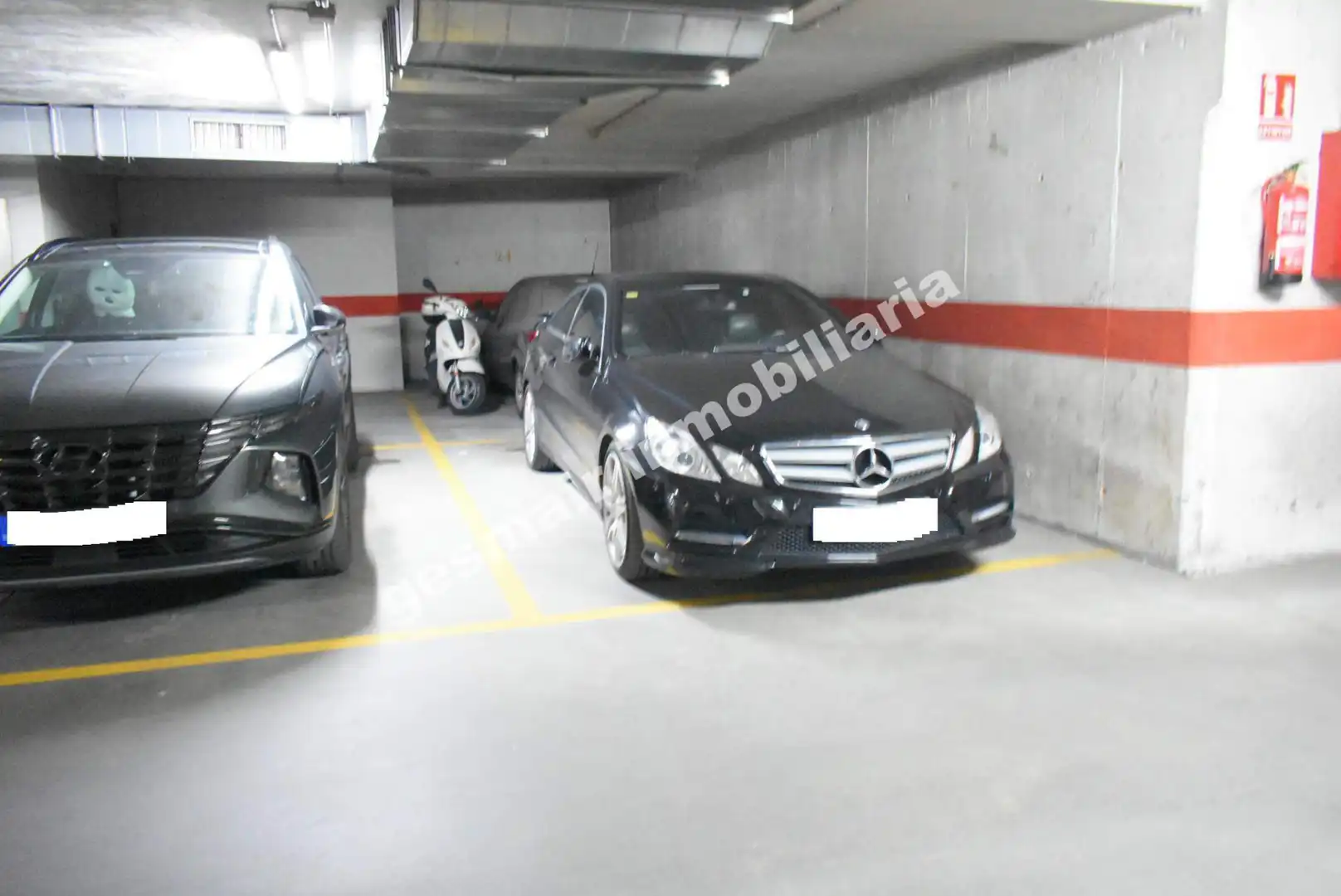 Parking of Flat for rent in Poio  with Heating, Parquet flooring and Terrace