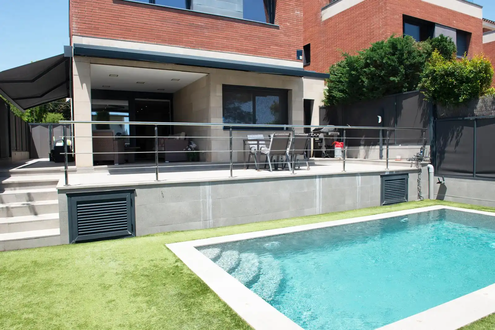 Terraza de Casa o chalet en venta en Alella con Aire acondicionado, Calefacción y Jardín privado