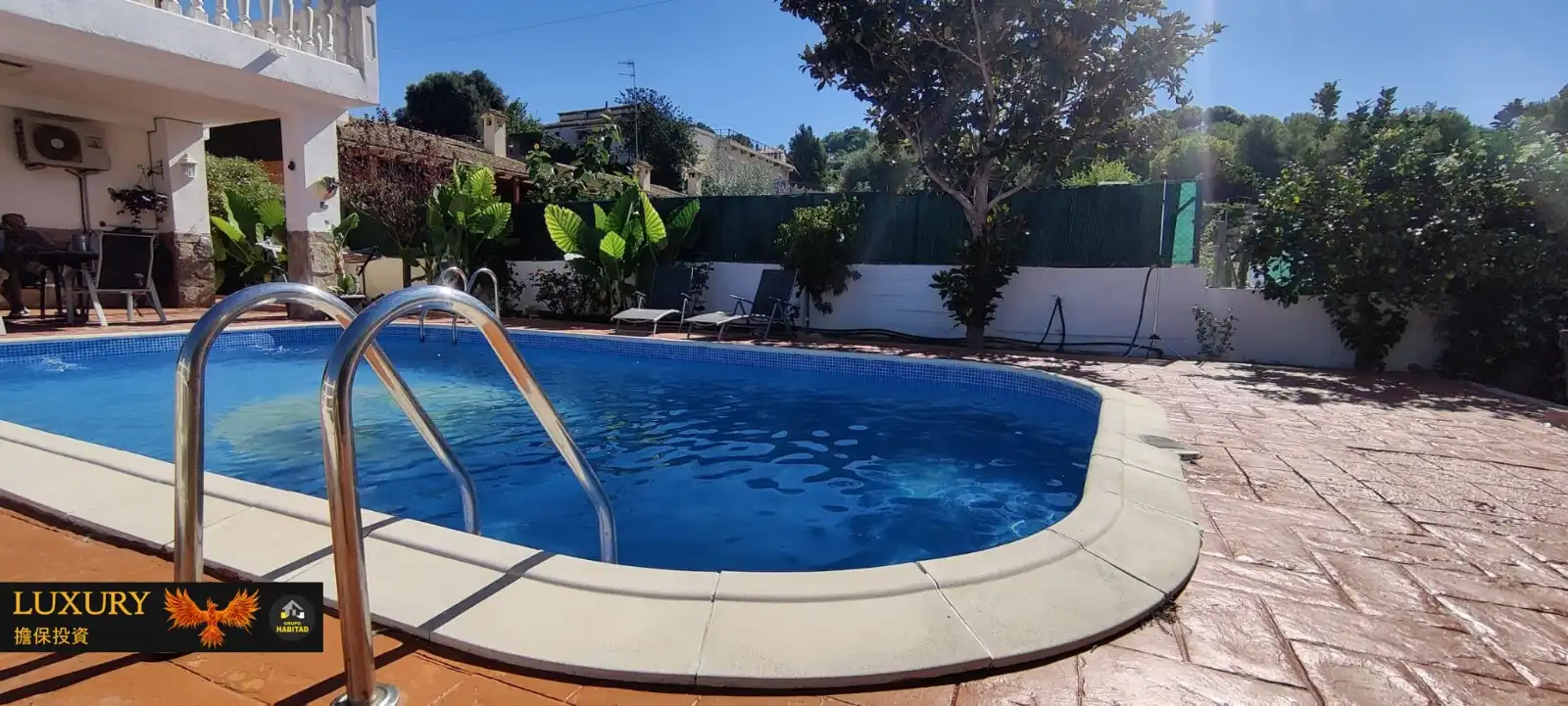 Piscina de Casa o chalet en venta en Cunit con Aire acondicionado, Calefacción y Jardín privado