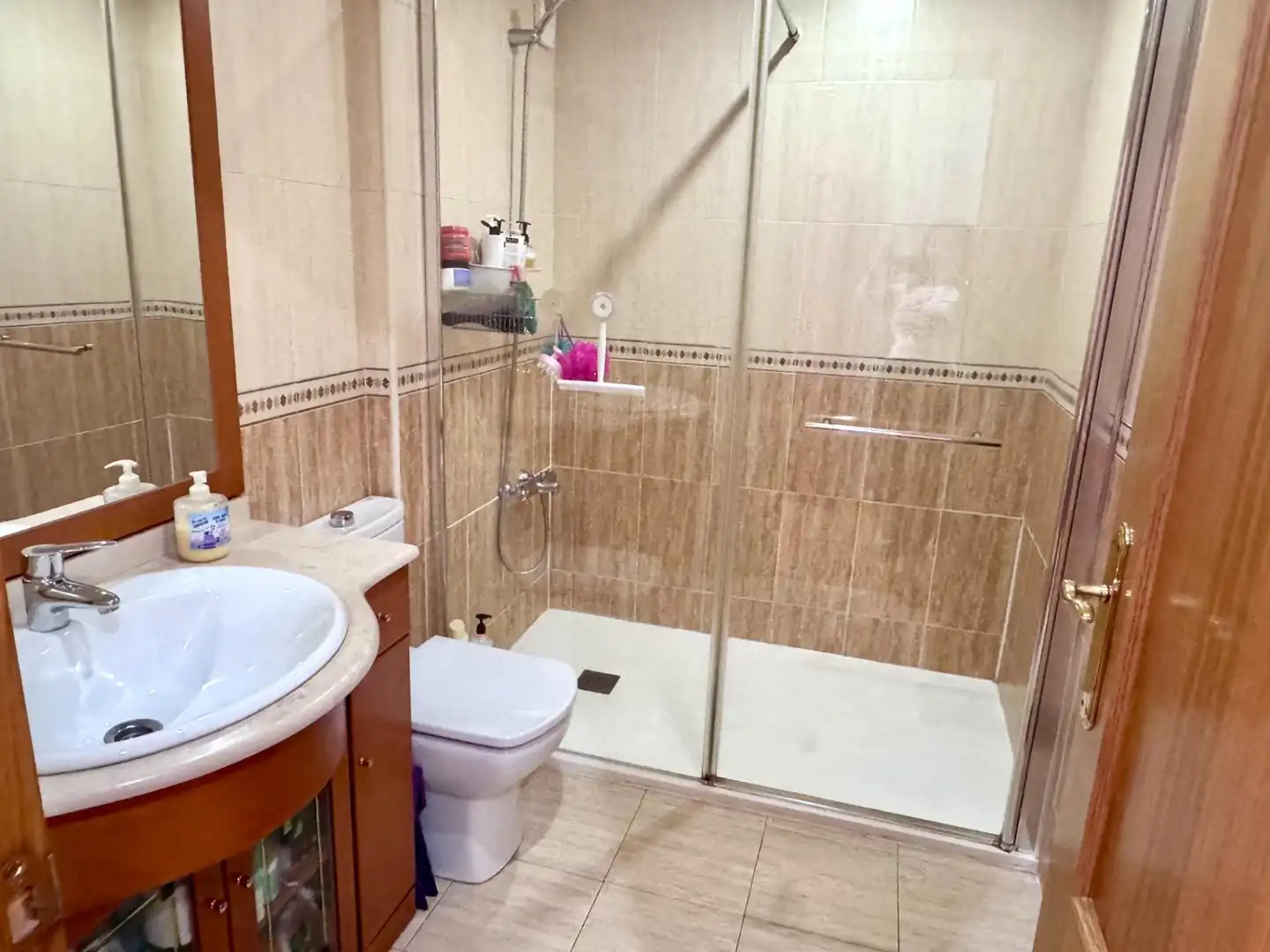 Bathroom of Flat for sale in Entrambasaguas  with Air Conditioner, Heating and Private garden