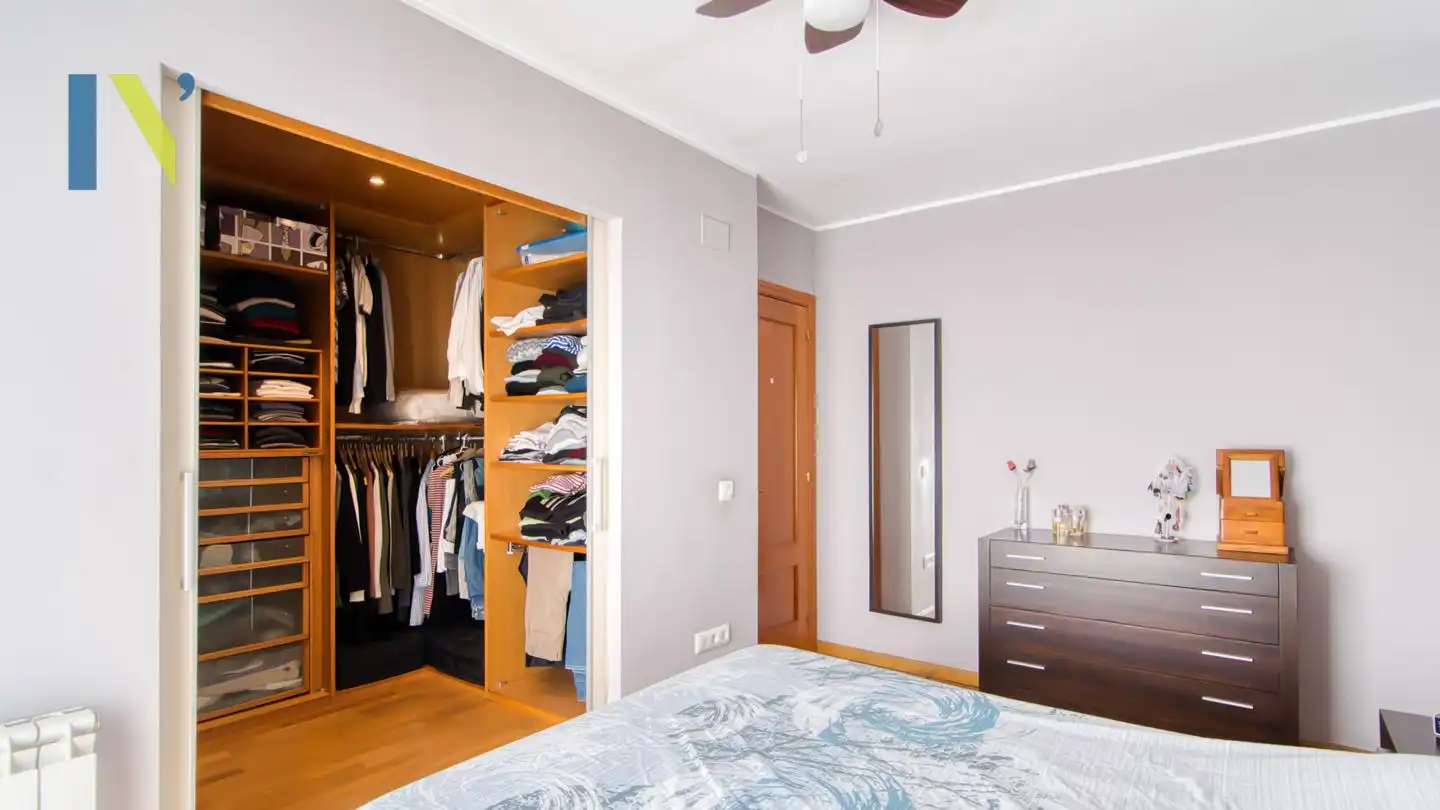 Dormitori de Casa o xalet en venda en Bescanó amb Aire condicionat i Terrassa