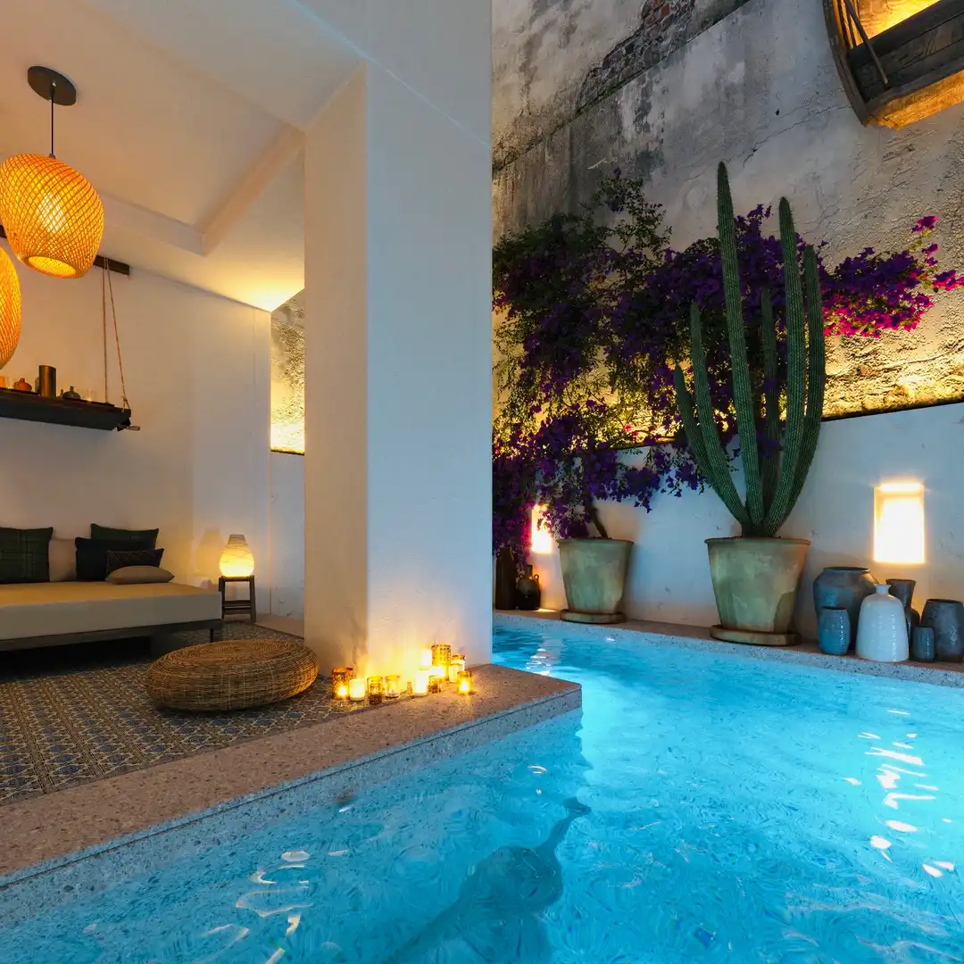 Piscina de Casa adosada en venta en Benissa con Jardín privado, Terraza y Trastero