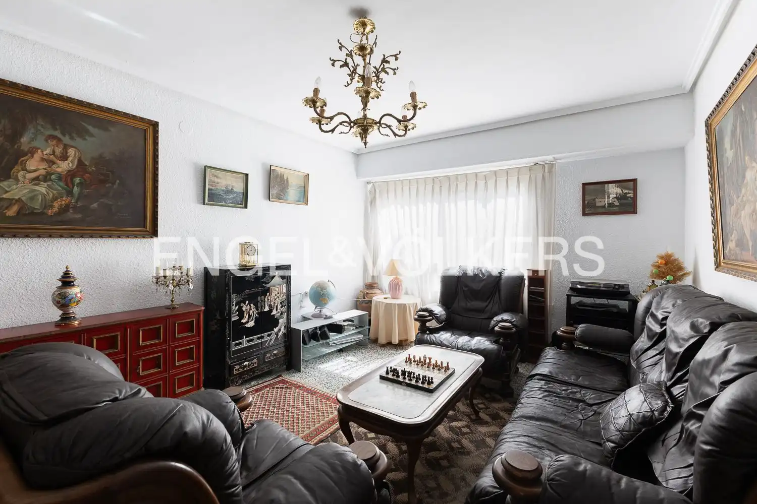 Living room of Flat for sale in Valencia  with Heating, Storage room and Balcony