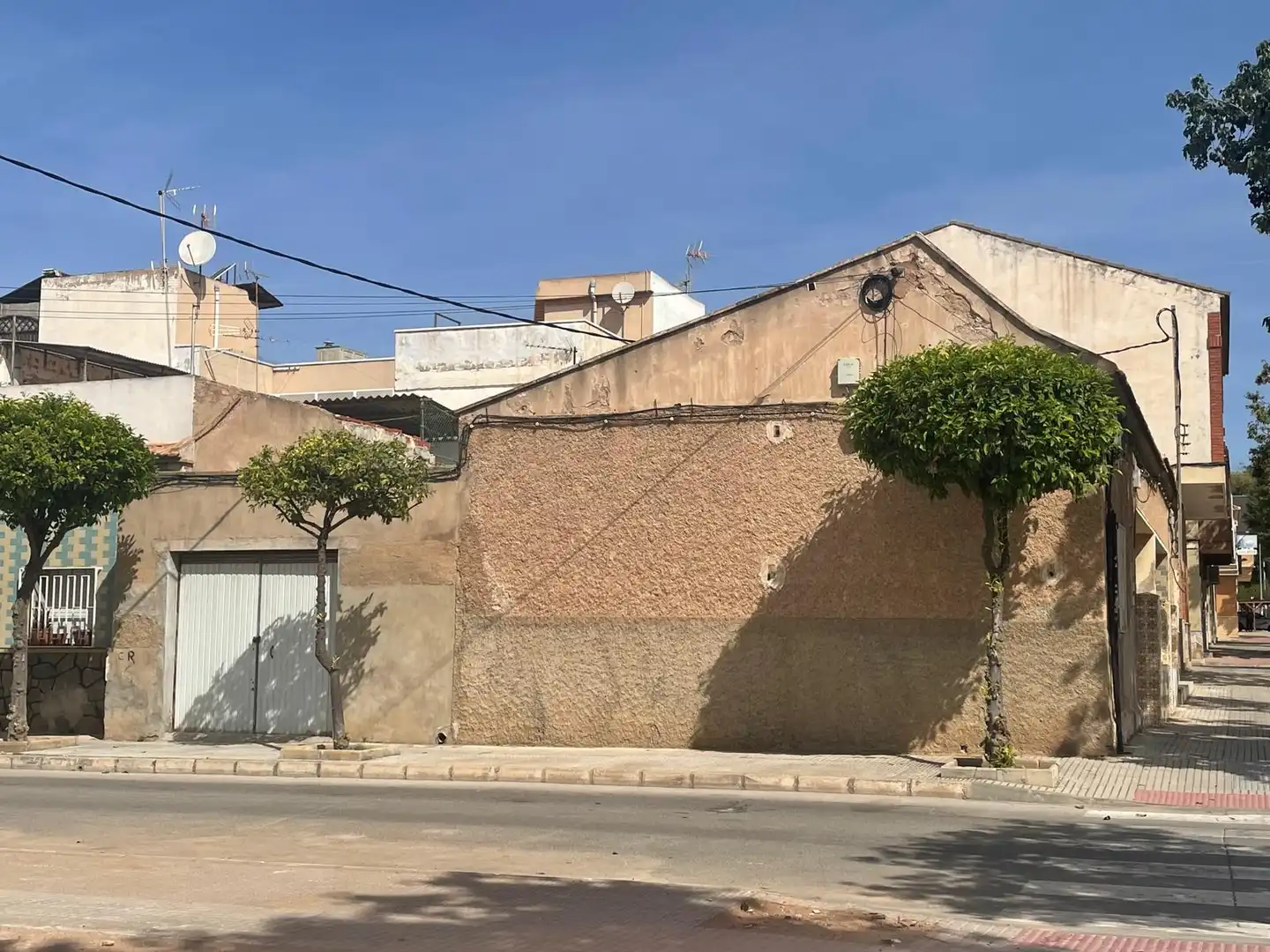 Vista exterior de Casa adosada en venta en Cartagena