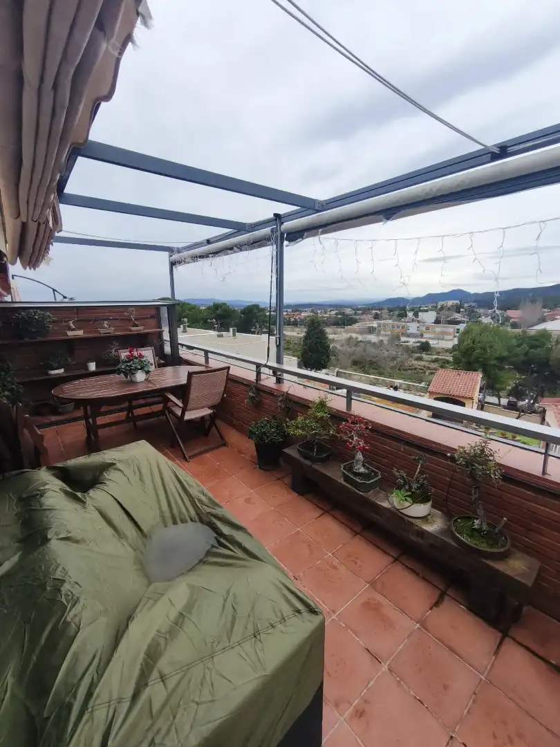 Terraza de Dúplex en venta en Matadepera con Terraza, Trastero y Amueblado