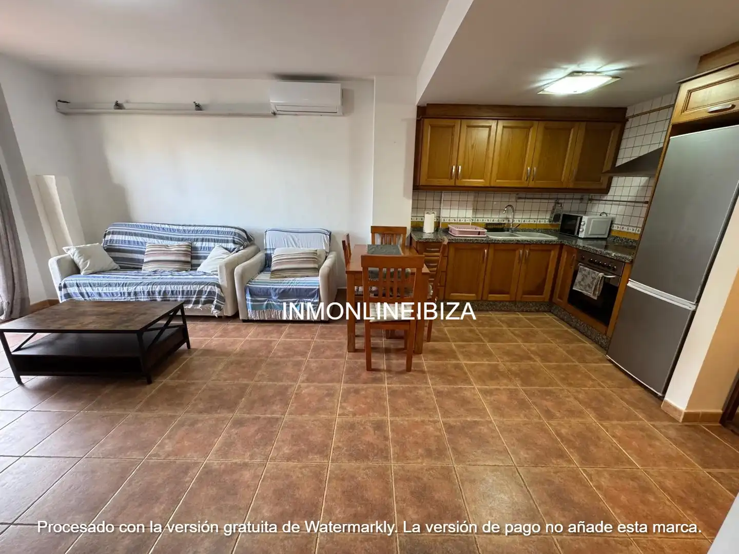 Planta baja de alquiler en Santa Eulària des Riu con Terraza, Amueblado y Horno