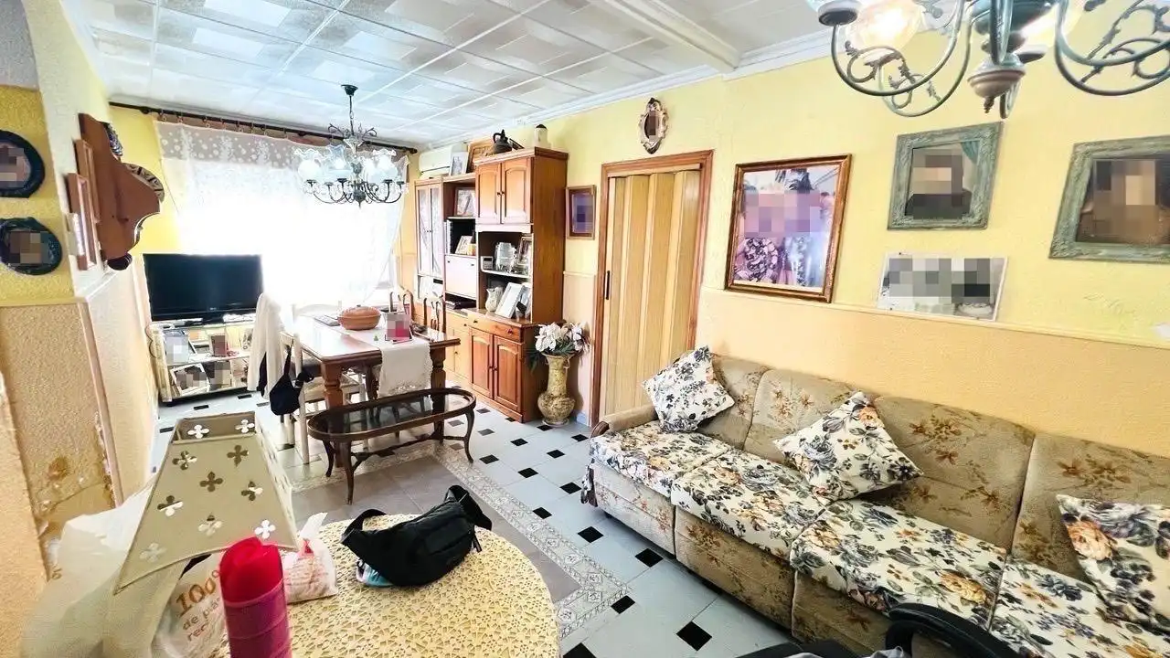 Sala de estar de Casa o chalet en venta en Águilas con Aire acondicionado, Terraza y Trastero