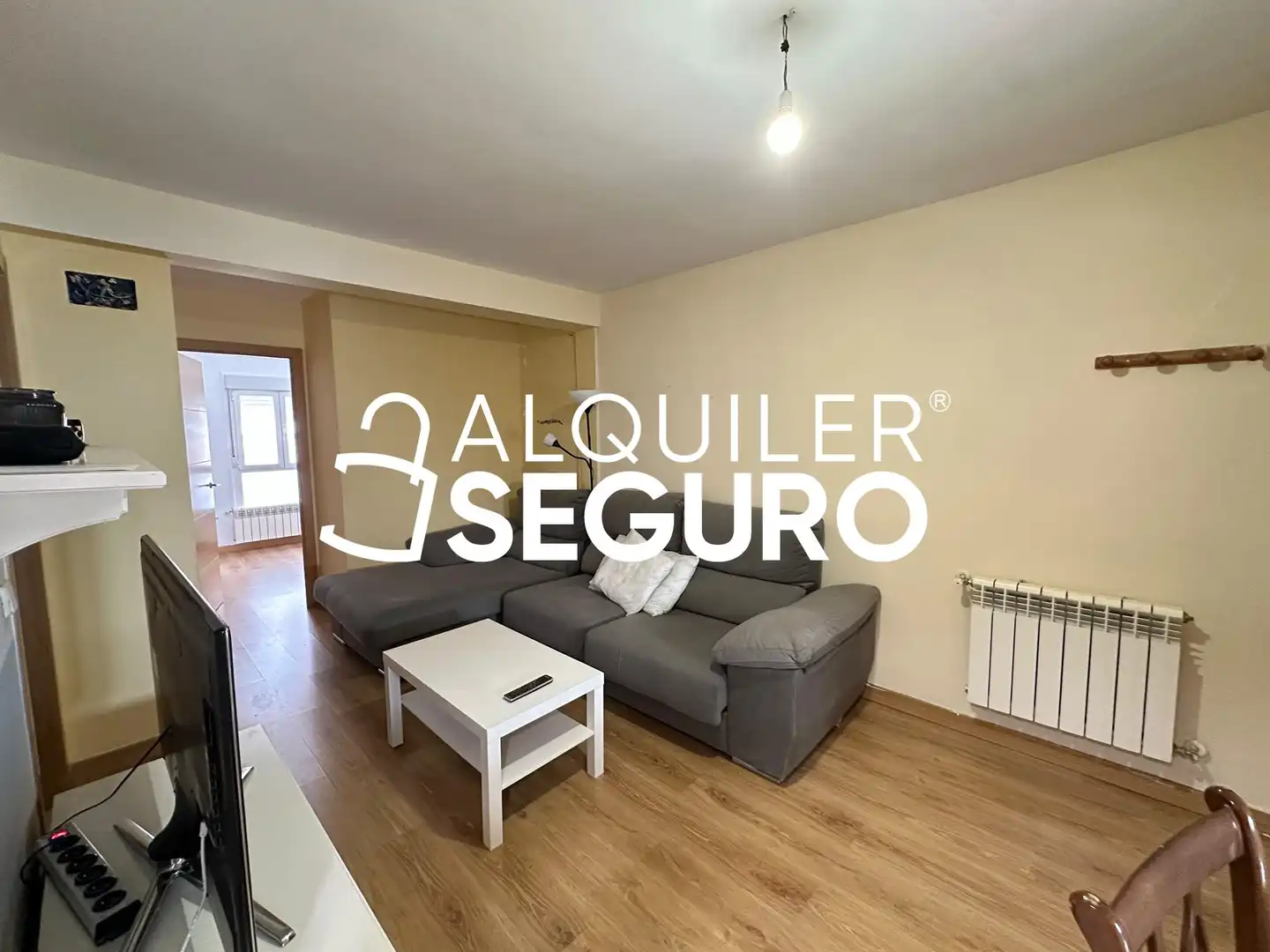 Sala de estar de Piso de alquiler en Madrid con Aire acondicionado, Calefacción y Terraza