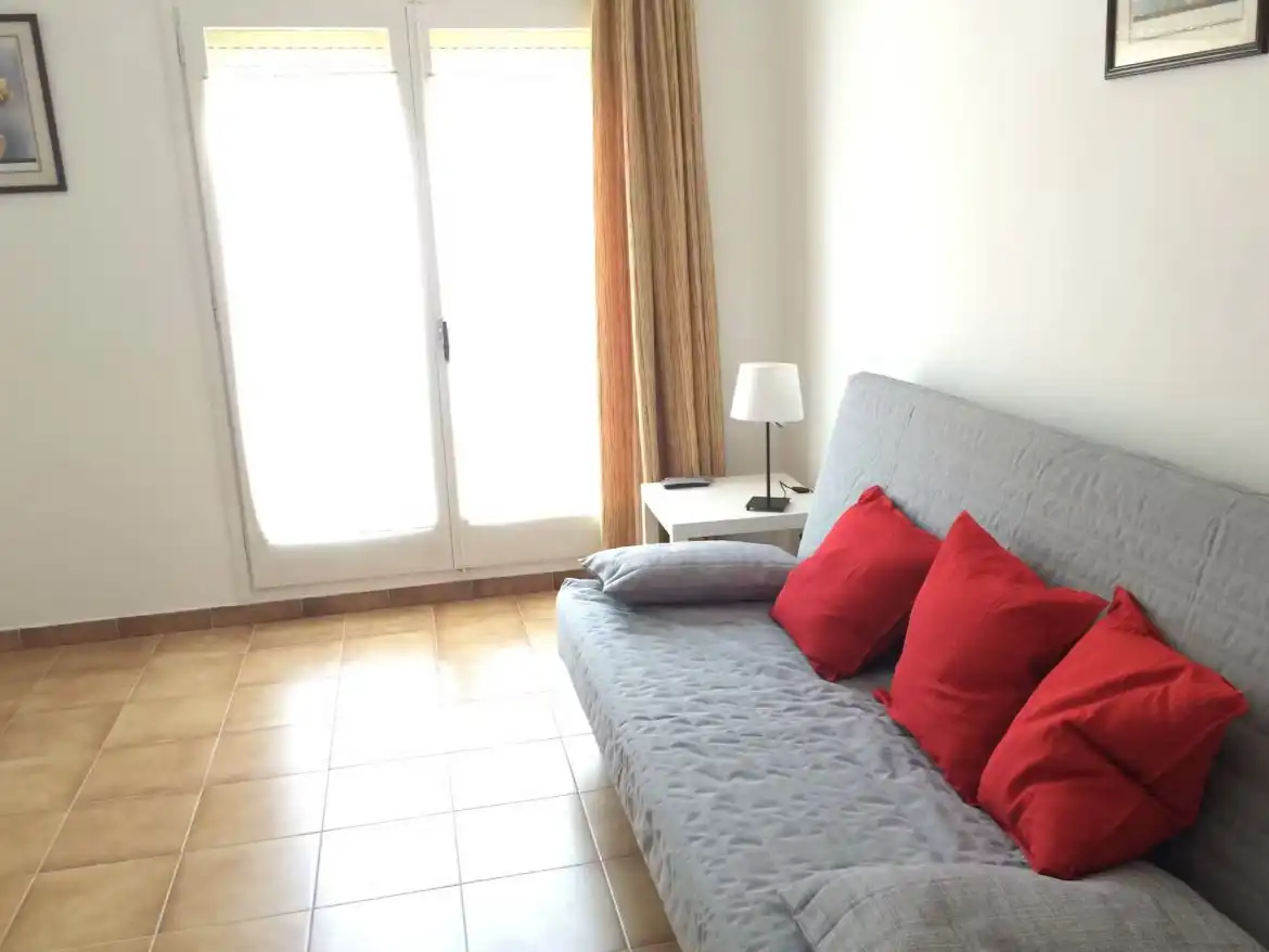 Dormitori de Estudi de lloguer en Lloret de Mar amb Aire condicionat i Balcó
