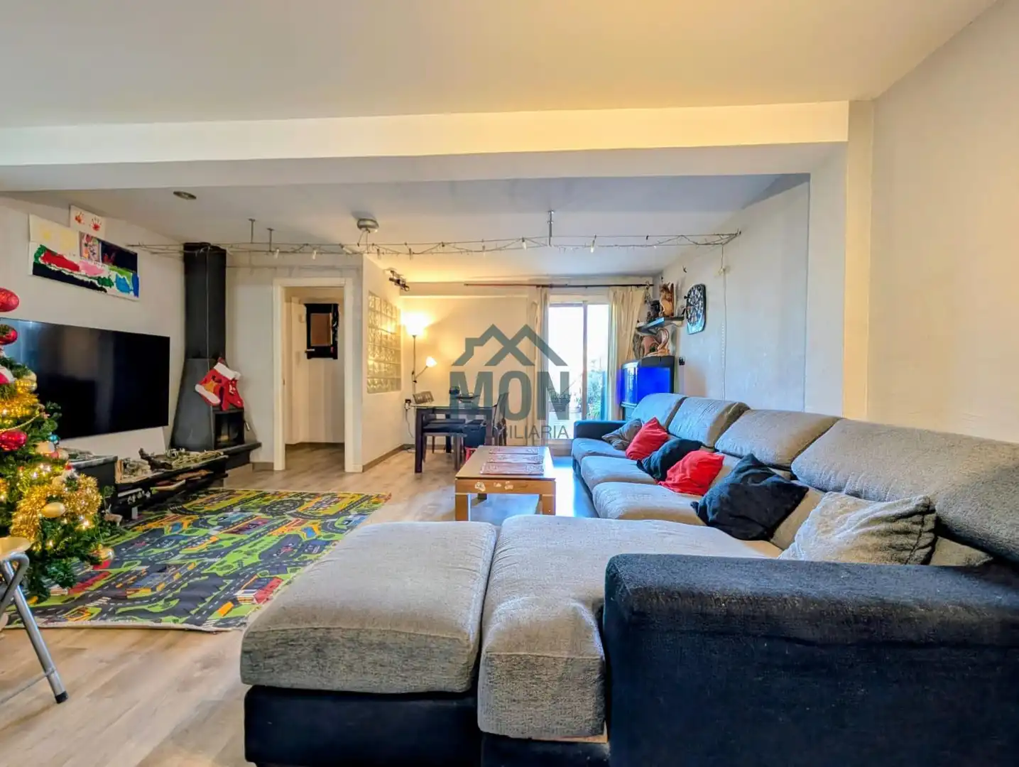 Sala de estar de Ático en venta en Catarroja con Calefacción, Parquet y Terraza